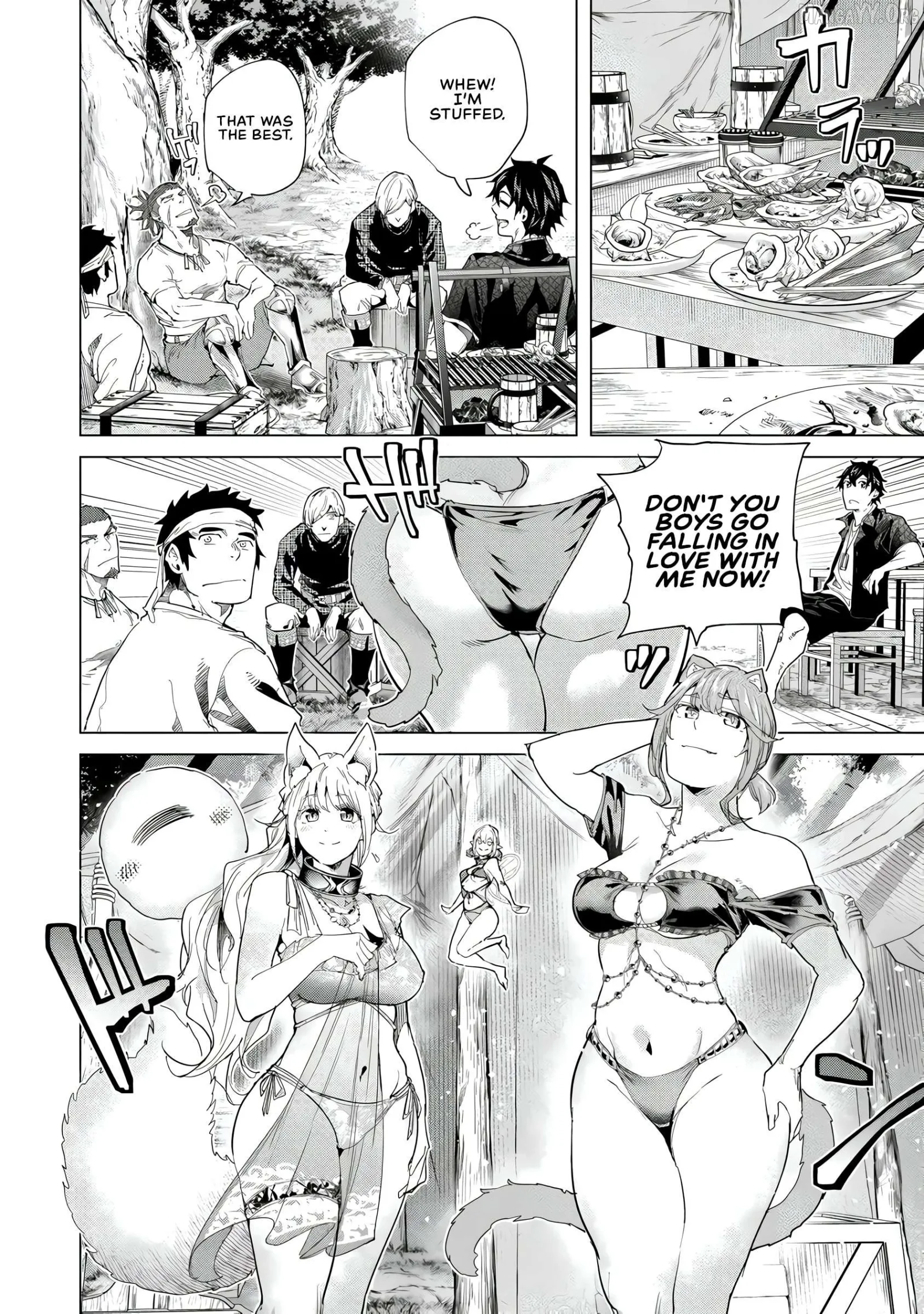 a warrior exiled by the hero and his lover Chapter 41 page 19
