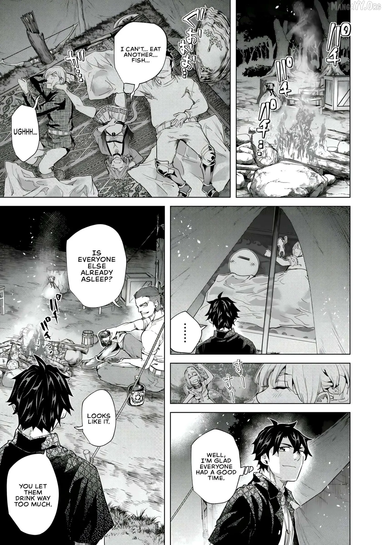 a warrior exiled by the hero and his lover Chapter 41 page 24