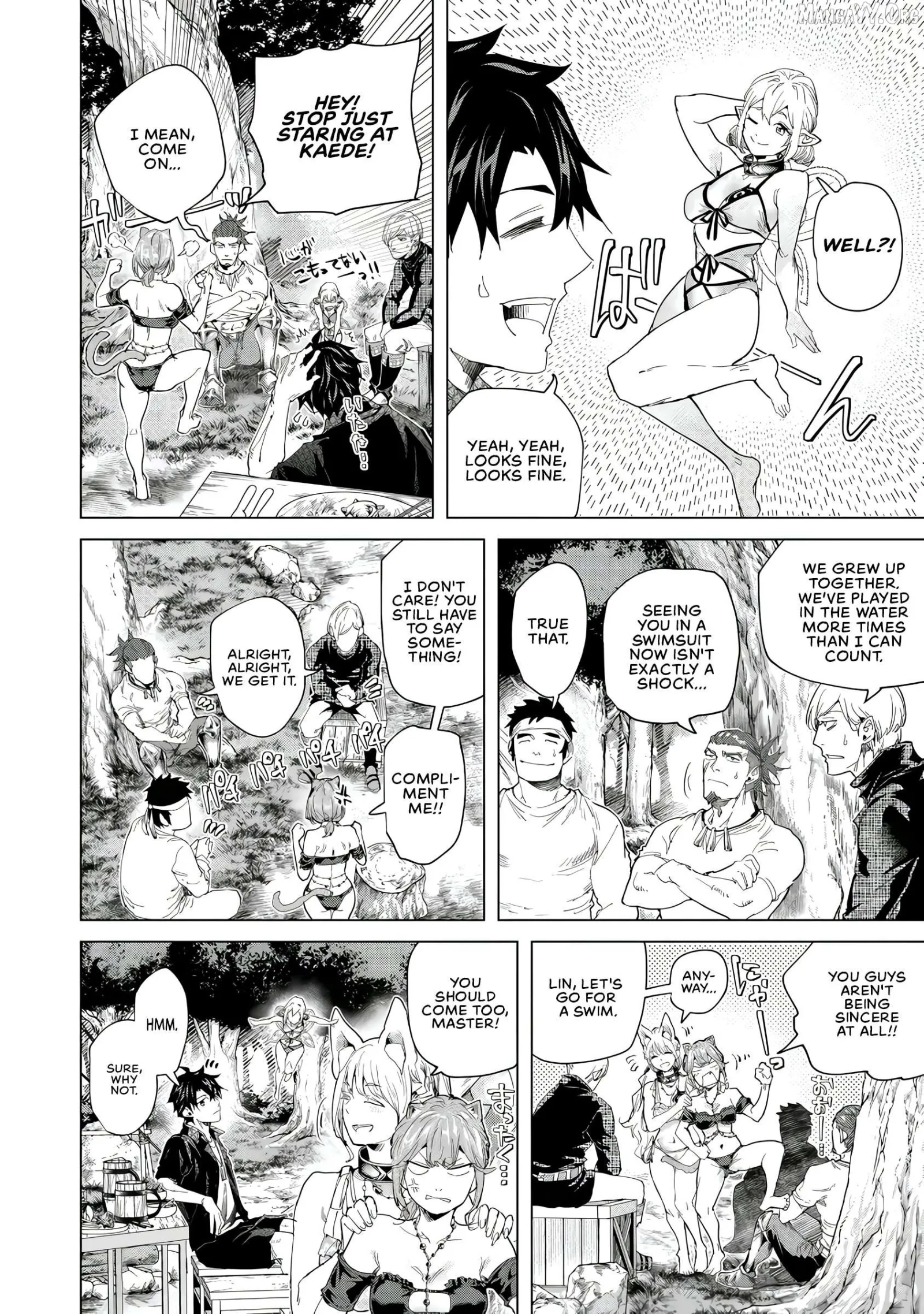 a warrior exiled by the hero and his lover Chapter 41 page 21
