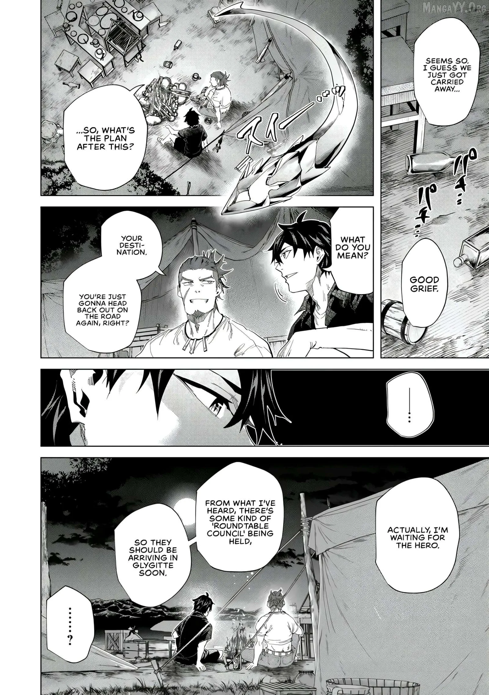 a warrior exiled by the hero and his lover Chapter 41 page 25