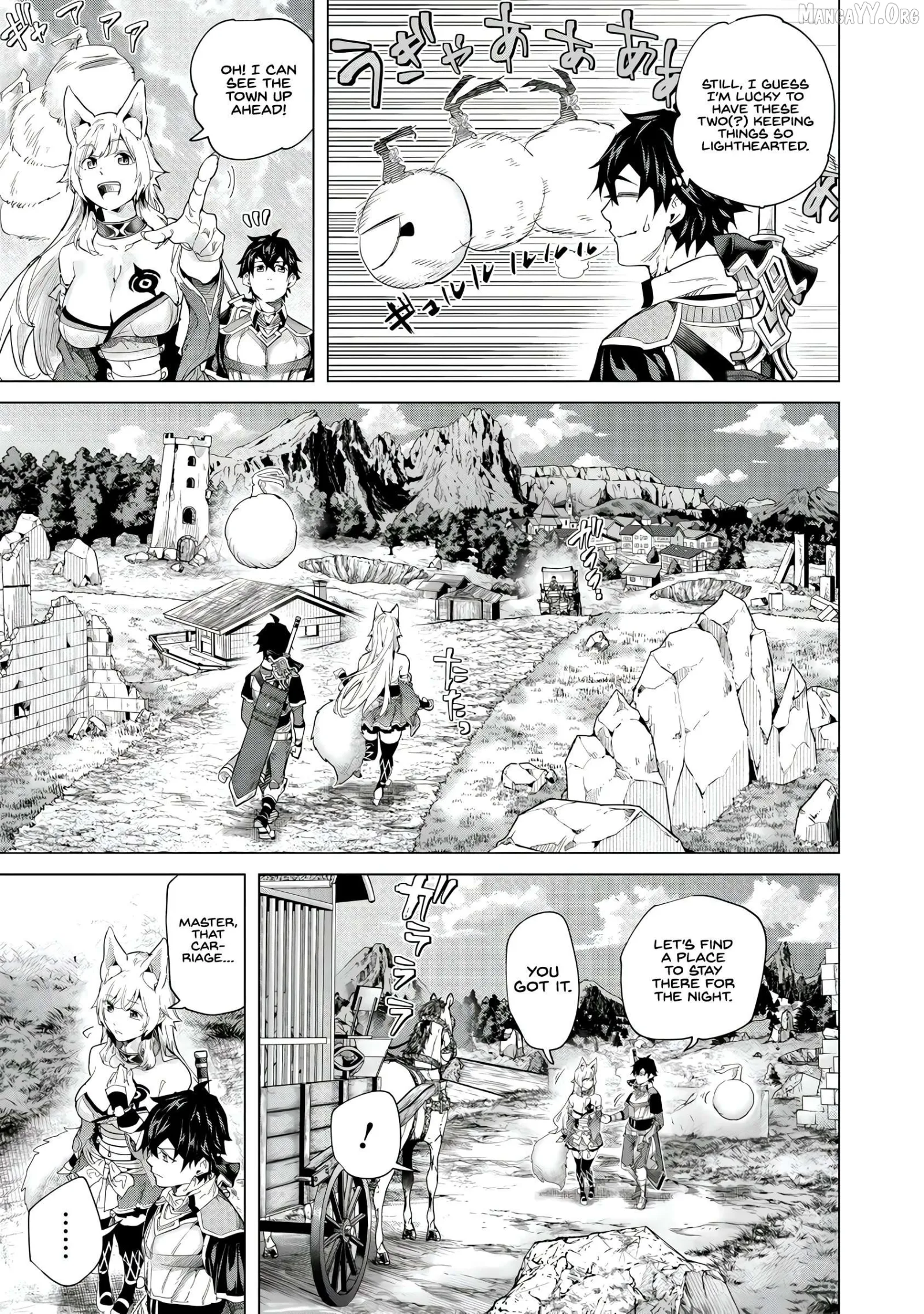 a warrior exiled by the hero and his lover Chapter 42 page 17