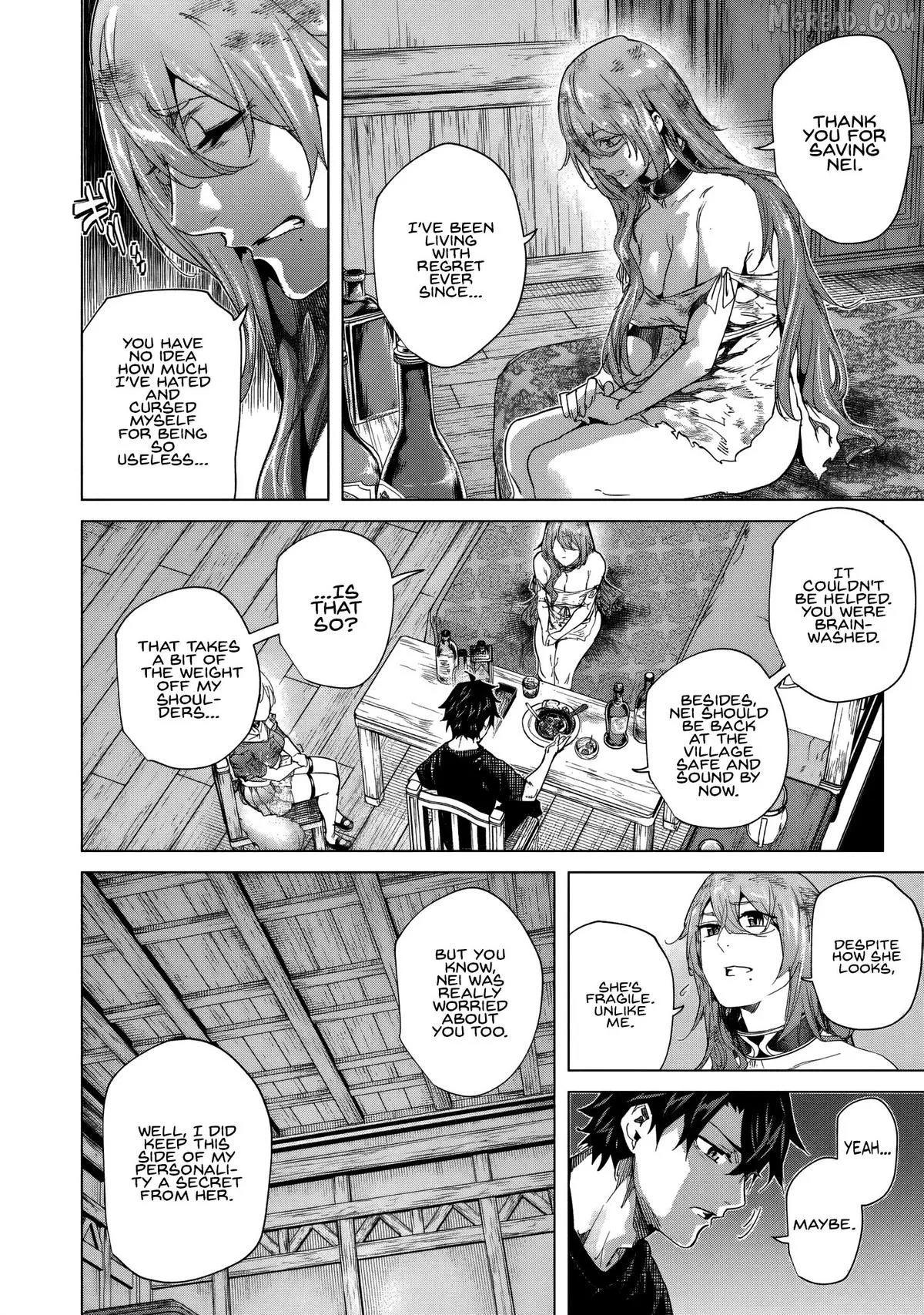 a warrior exiled by the hero and his lover Chapter 43 page 6
