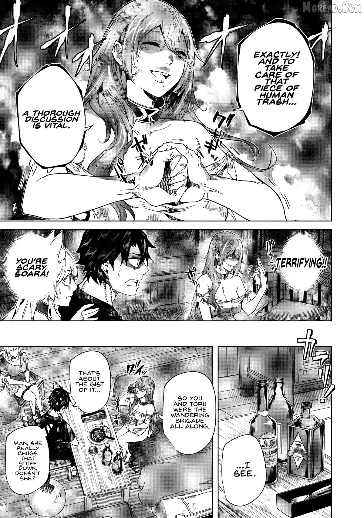 a warrior exiled by the hero and his lover Chapter 43 page 5