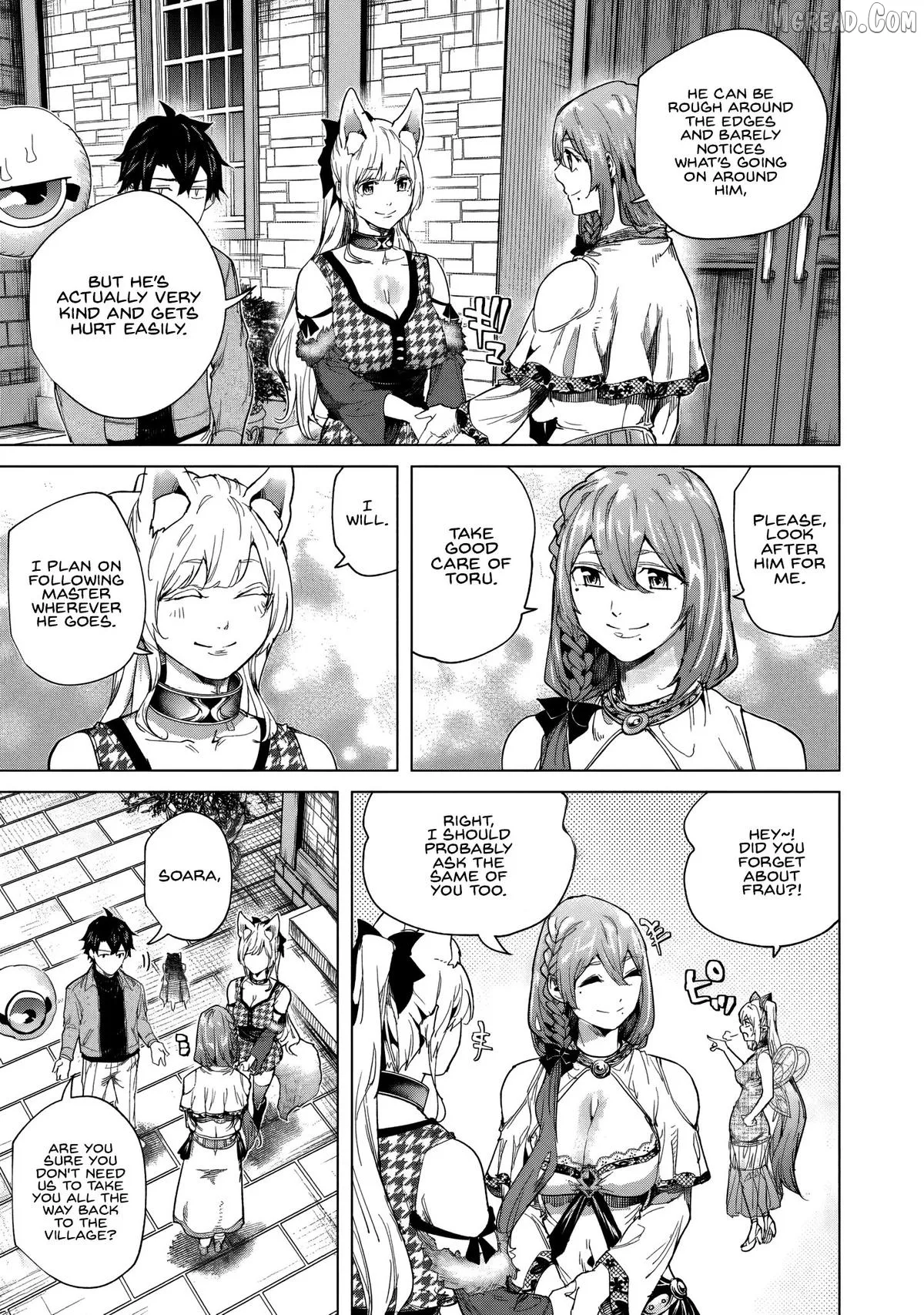 a warrior exiled by the hero and his lover Chapter 43 page 17
