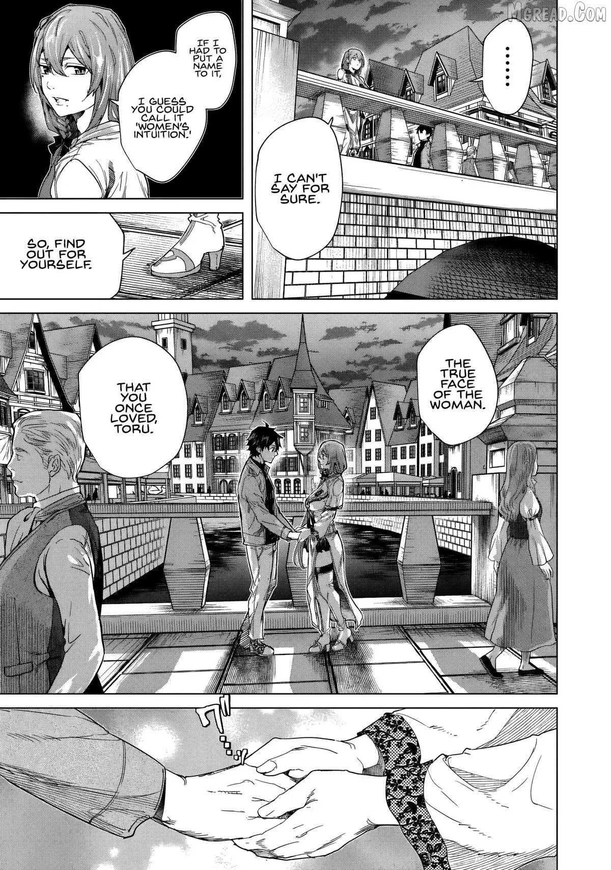 a warrior exiled by the hero and his lover Chapter 43 page 27