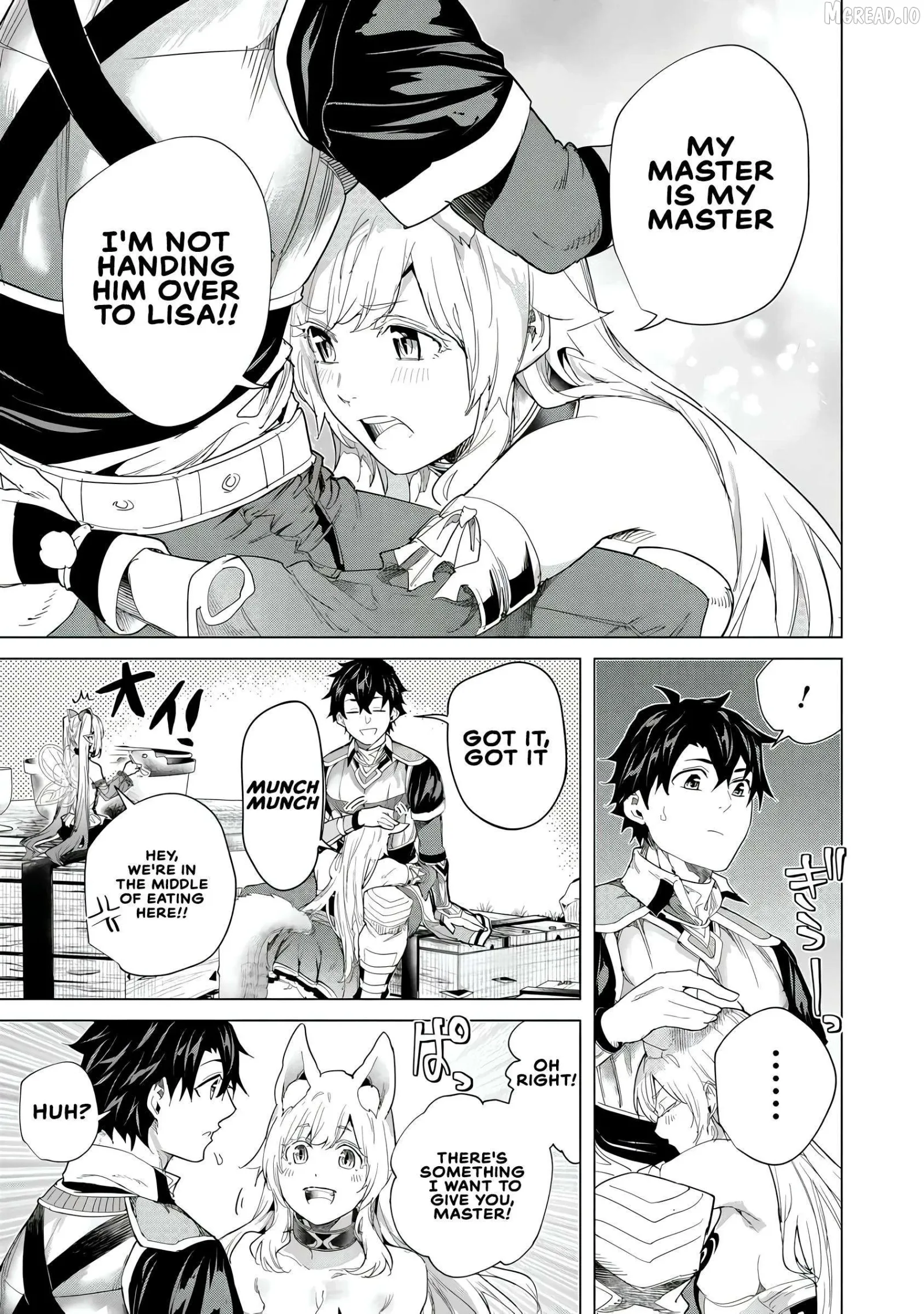 a warrior exiled by the hero and his lover Chapter 44 page 8