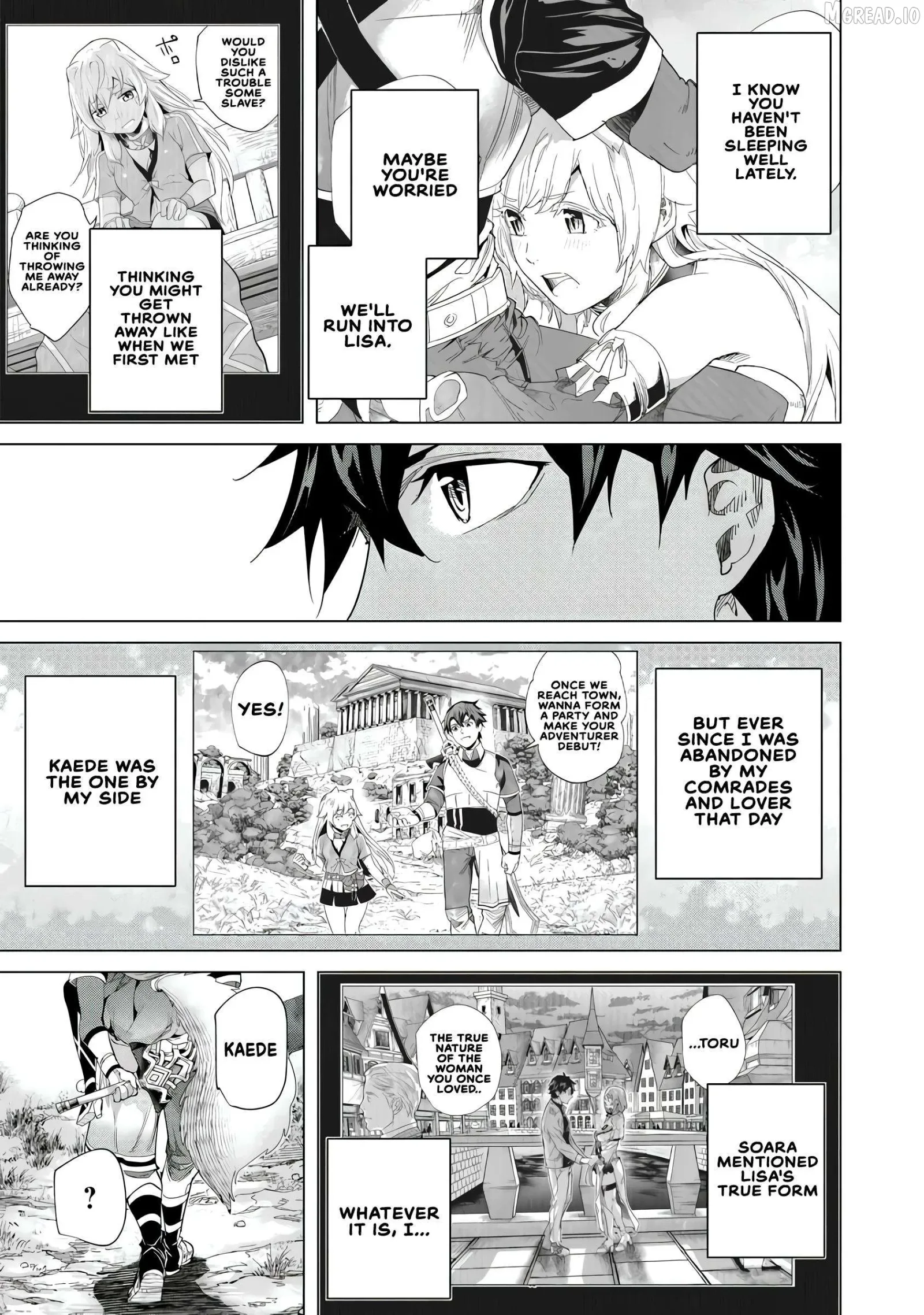 a warrior exiled by the hero and his lover Chapter 44 page 12
