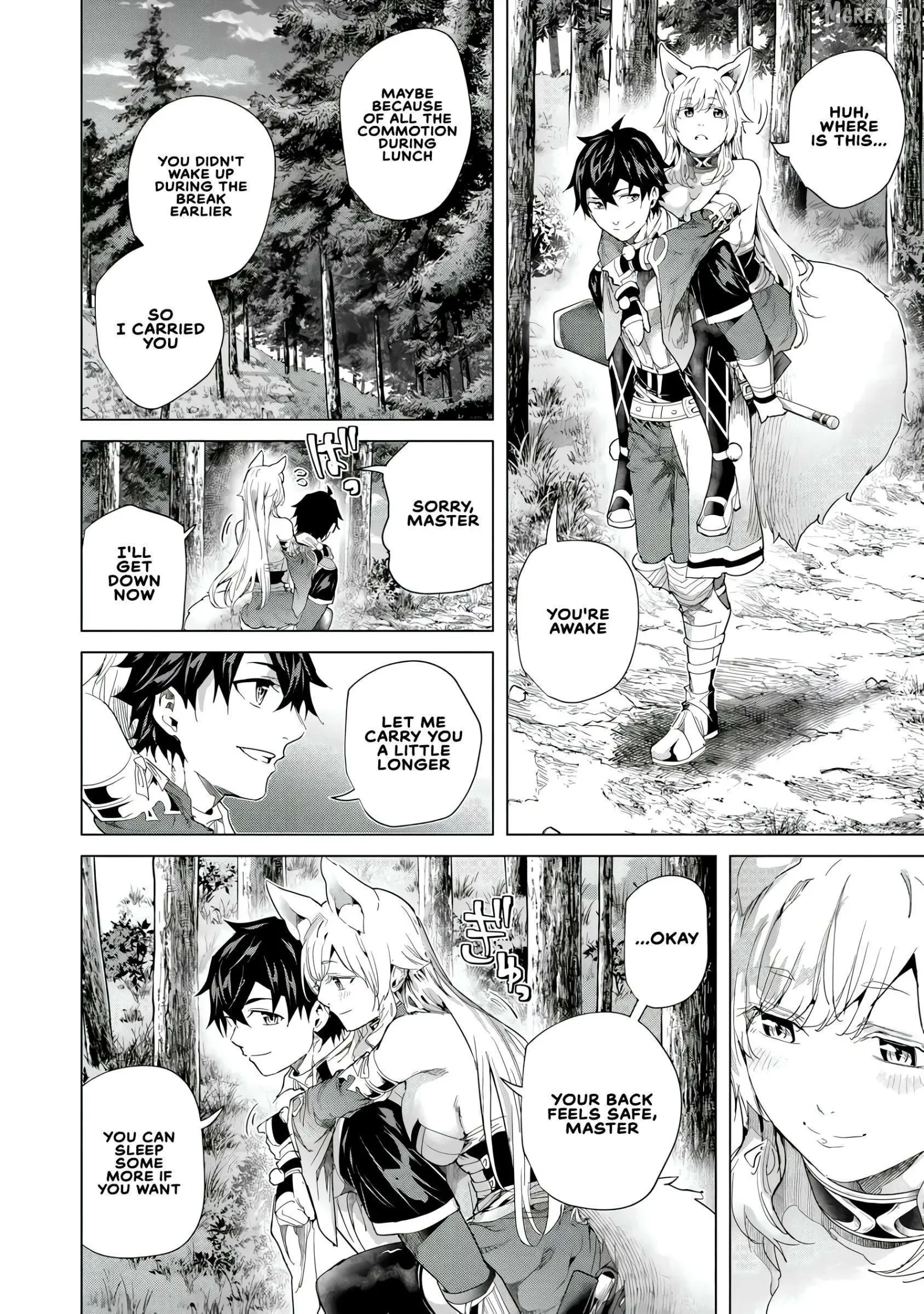 a warrior exiled by the hero and his lover Chapter 44 page 11
