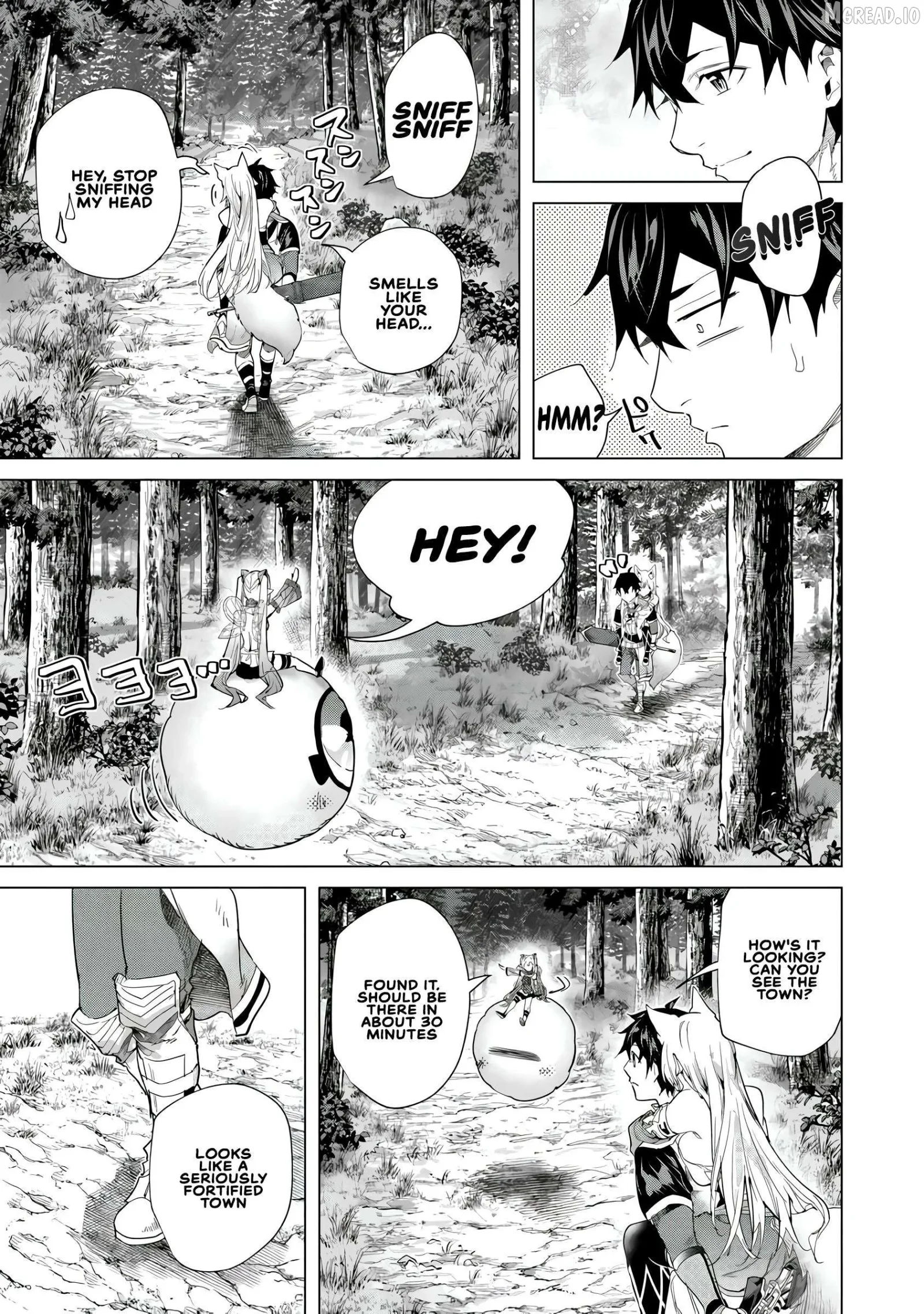 a warrior exiled by the hero and his lover Chapter 44 page 14