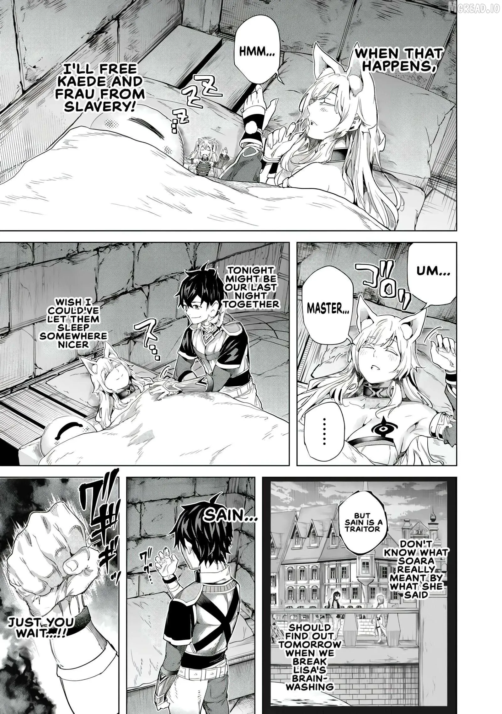 a warrior exiled by the hero and his lover Chapter 44 page 27