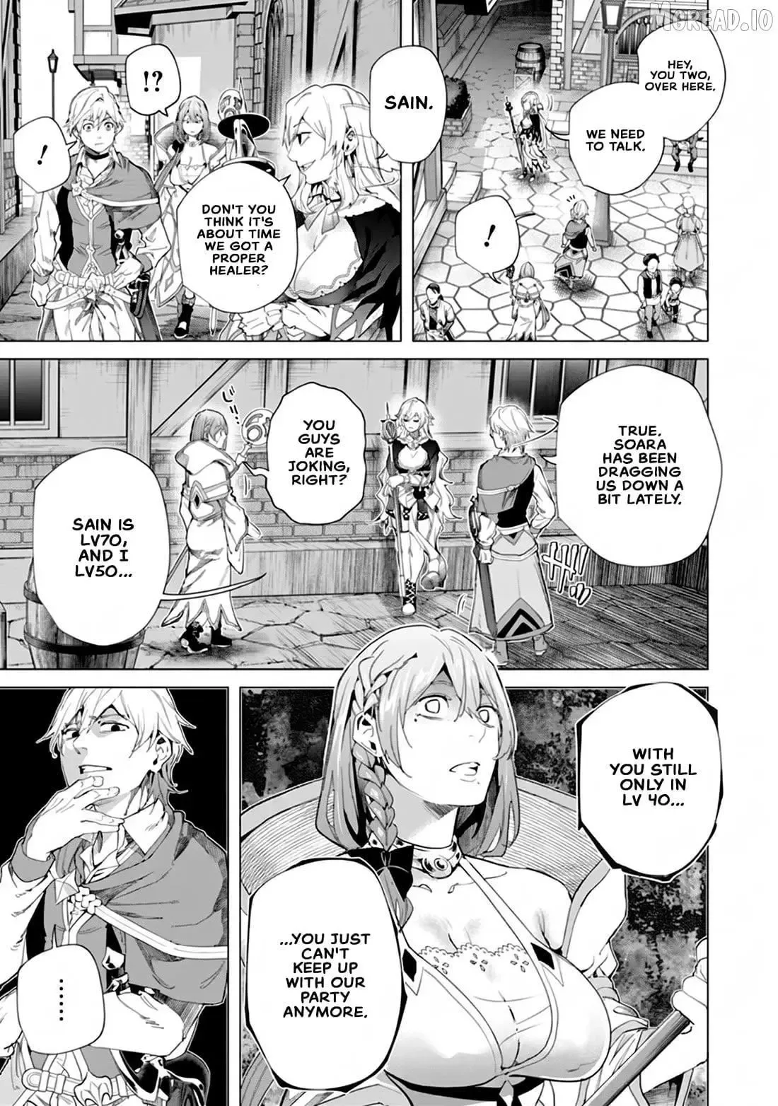 a warrior exiled by the hero and his lover Chapter 45 page 4