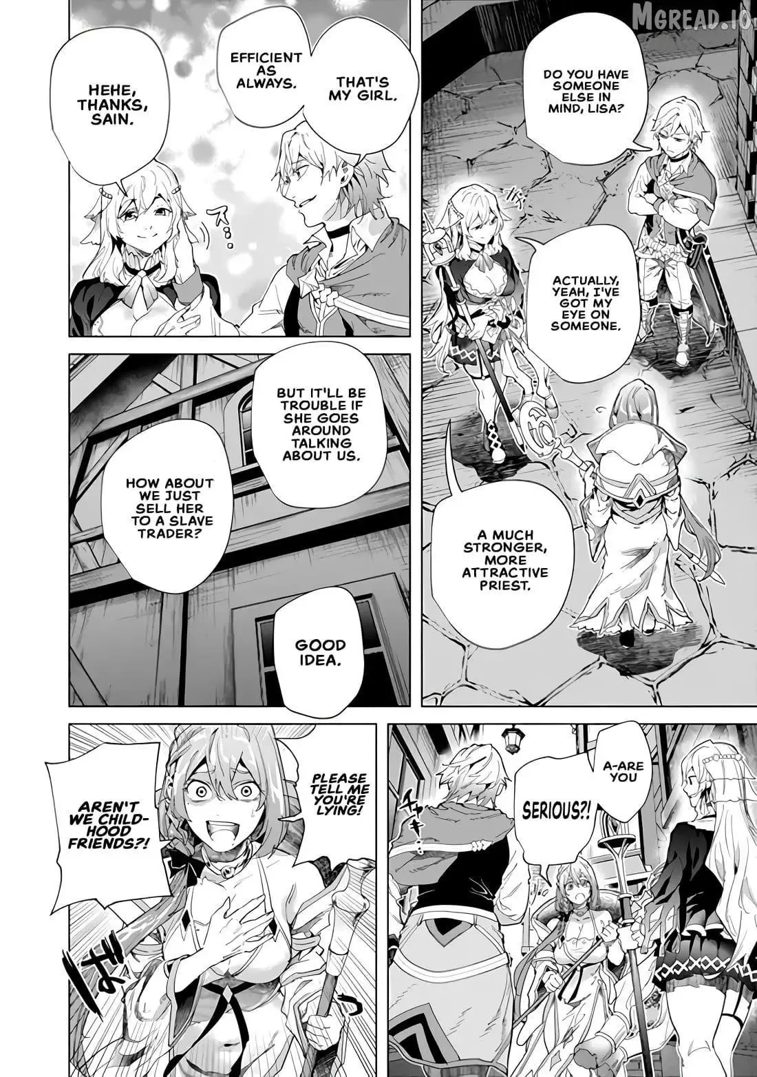 a warrior exiled by the hero and his lover Chapter 45 page 5