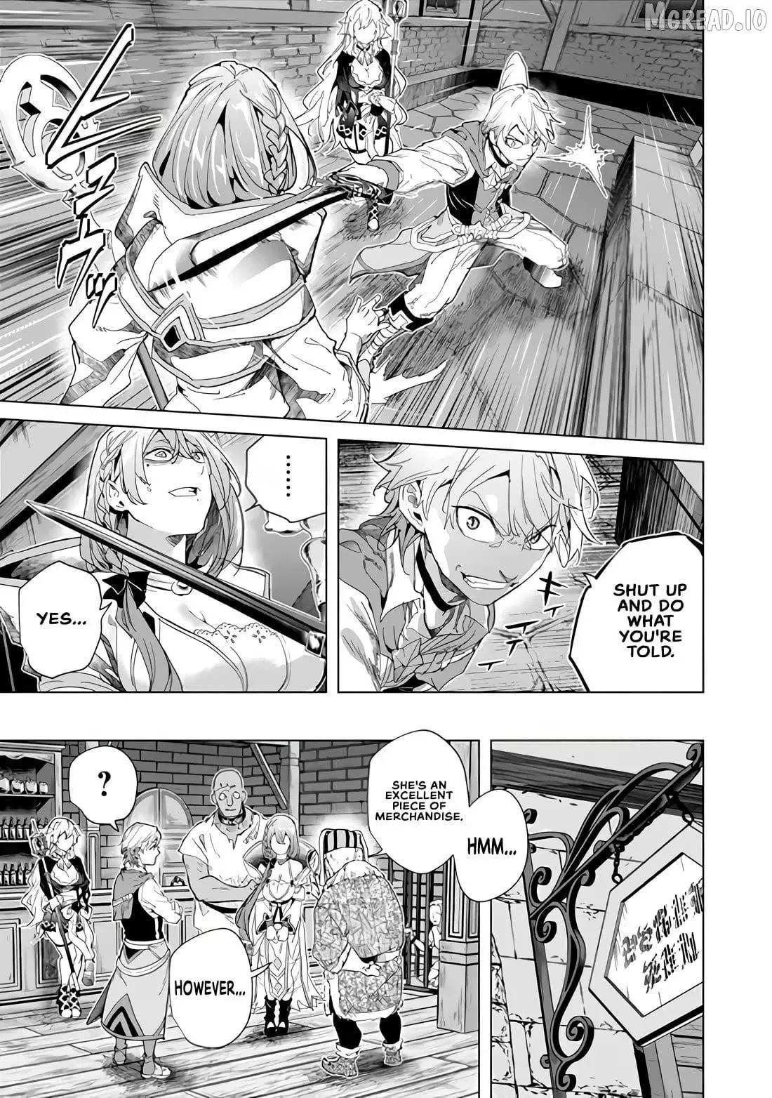 a warrior exiled by the hero and his lover Chapter 45 page 6