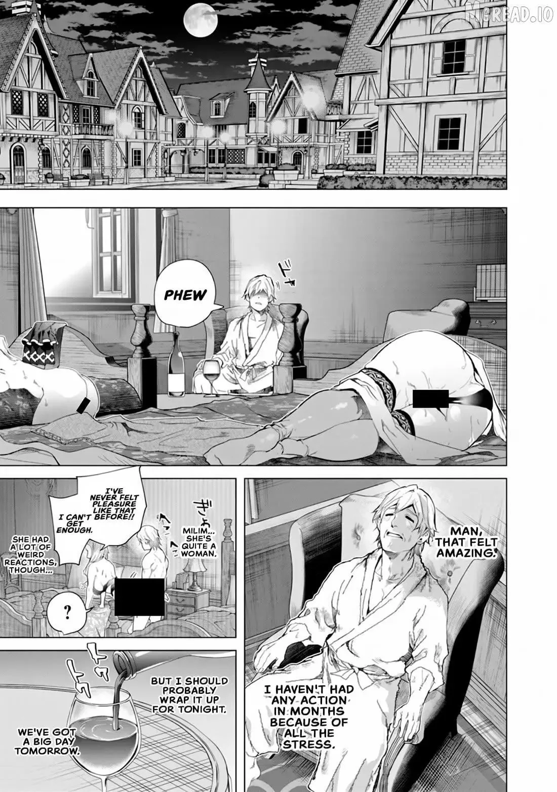 a warrior exiled by the hero and his lover Chapter 45 page 14