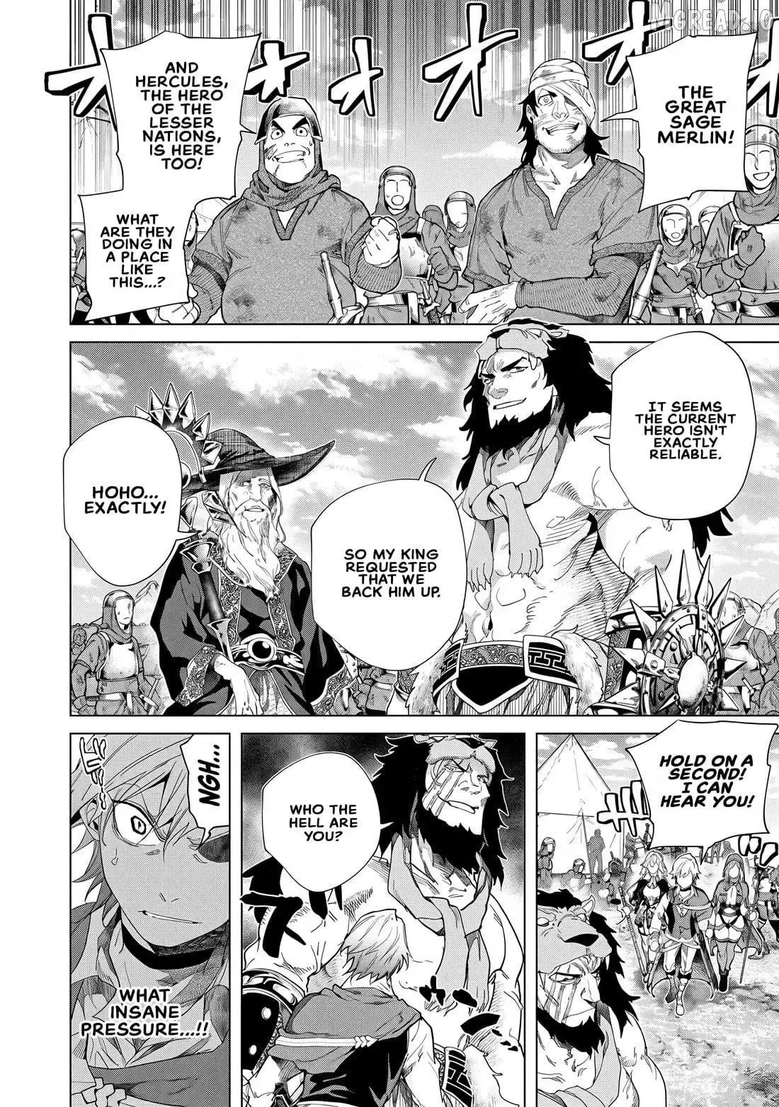 a warrior exiled by the hero and his lover Chapter 45 page 19