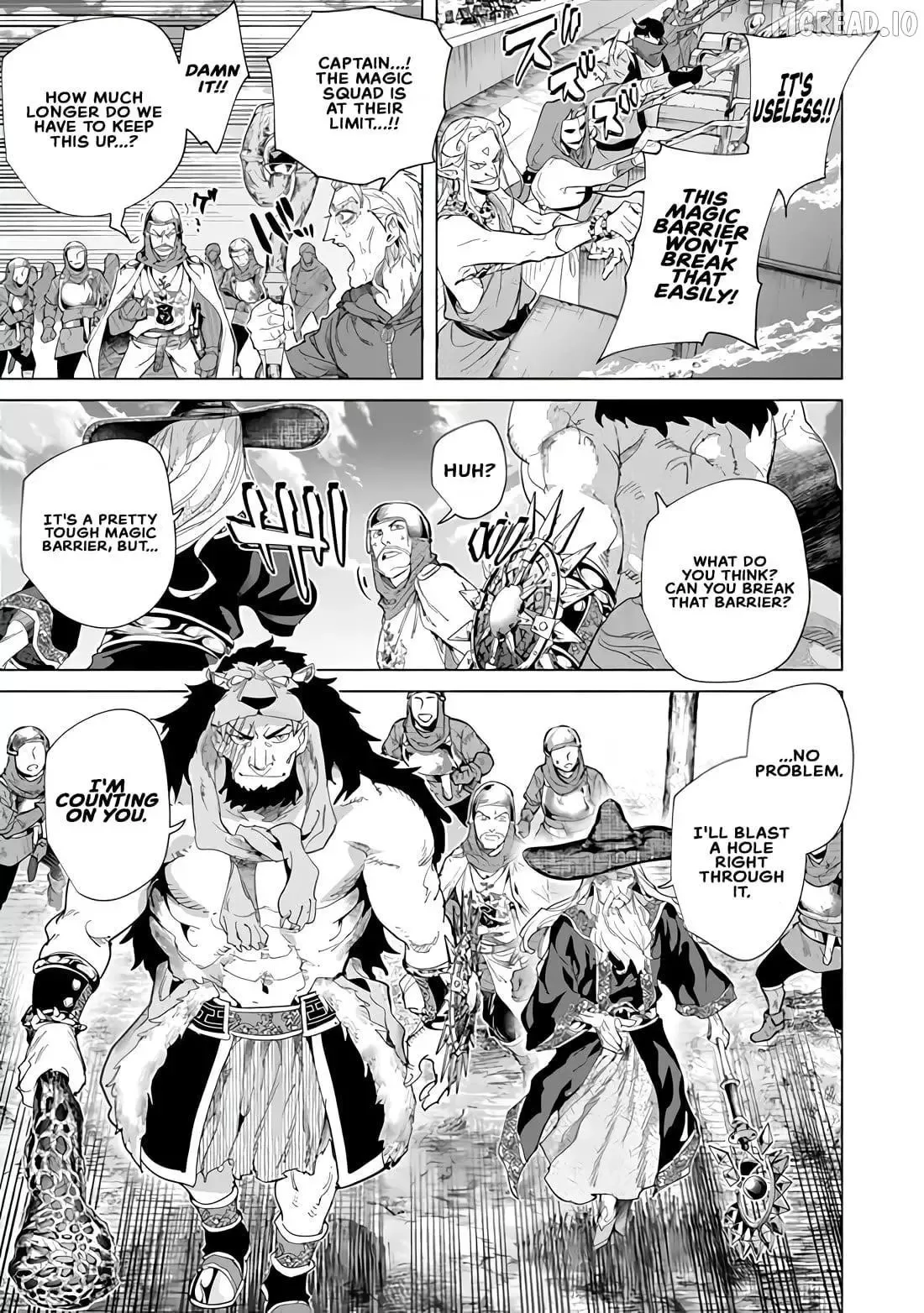 a warrior exiled by the hero and his lover Chapter 45 page 18