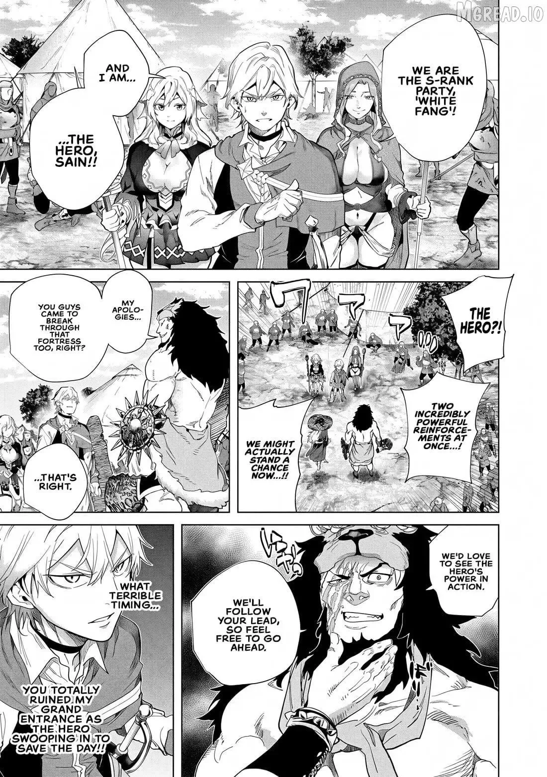 a warrior exiled by the hero and his lover Chapter 45 page 20