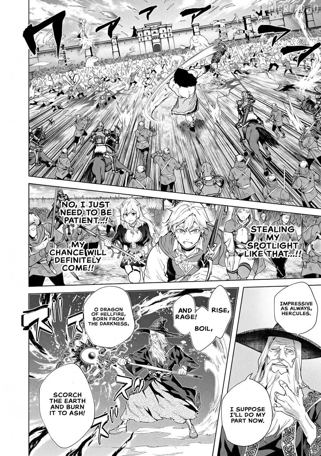 a warrior exiled by the hero and his lover Chapter 45 page 23