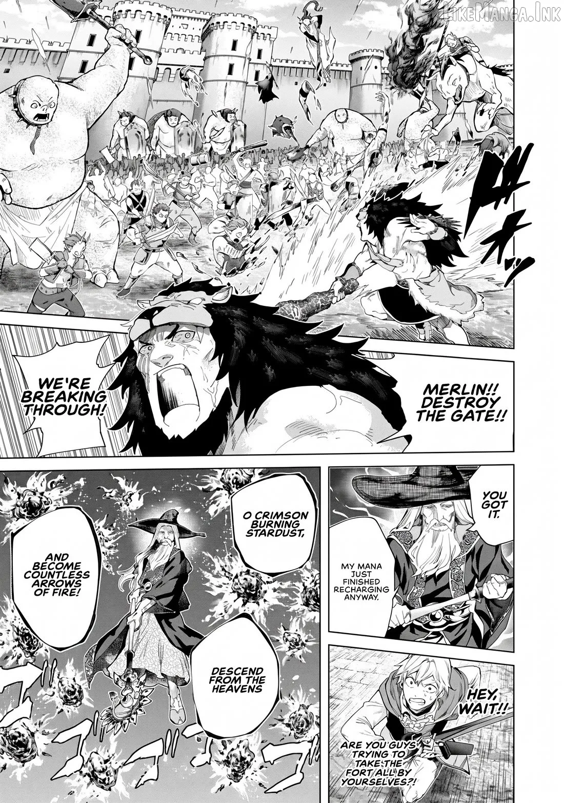 a warrior exiled by the hero and his lover Chapter 46 page 7