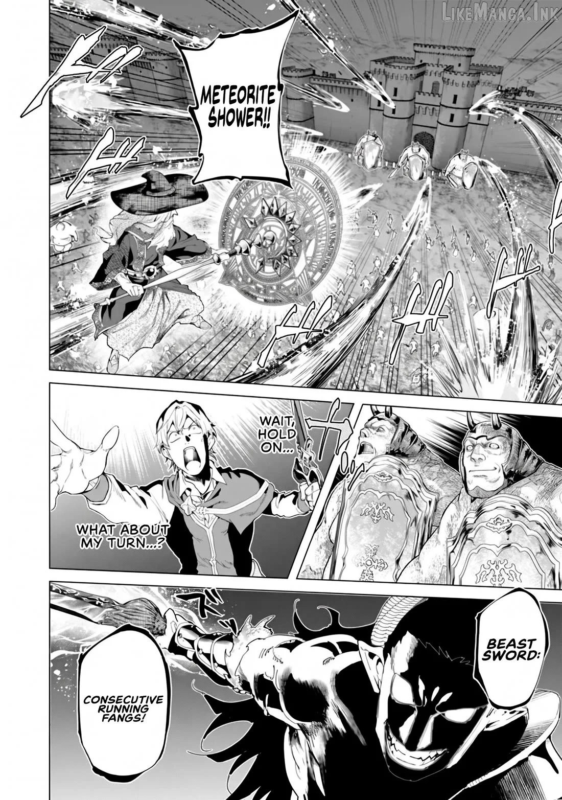 a warrior exiled by the hero and his lover Chapter 46 page 8