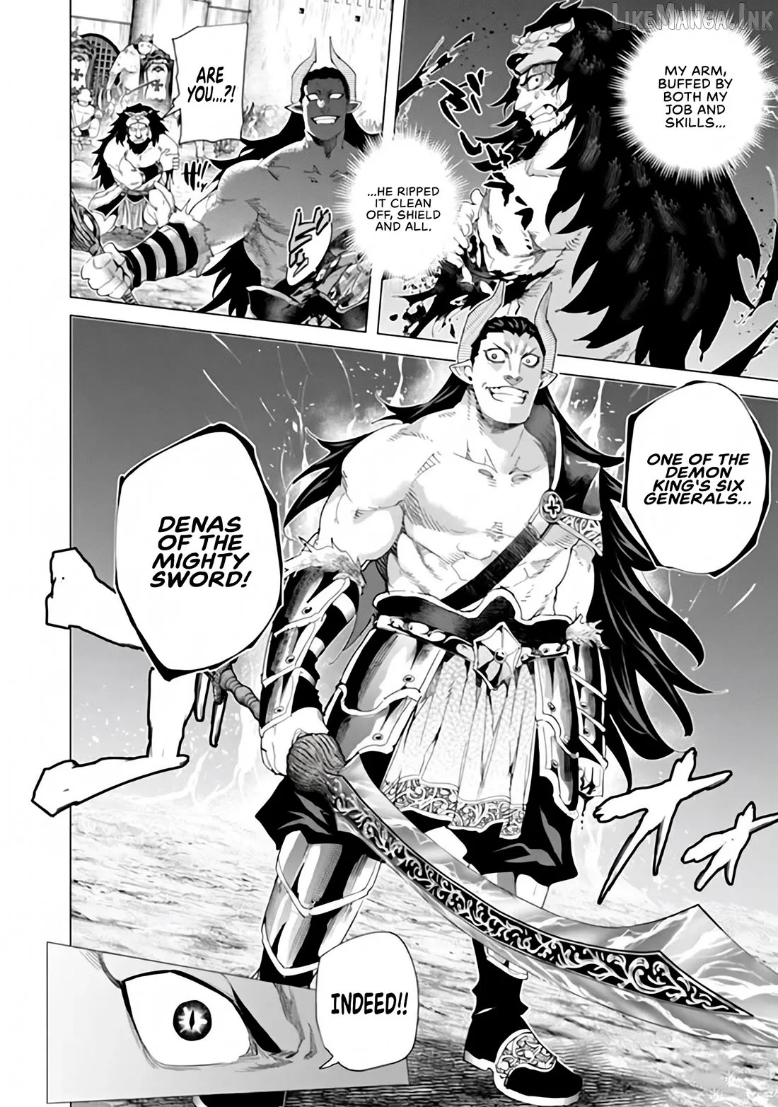 a warrior exiled by the hero and his lover Chapter 46 page 12