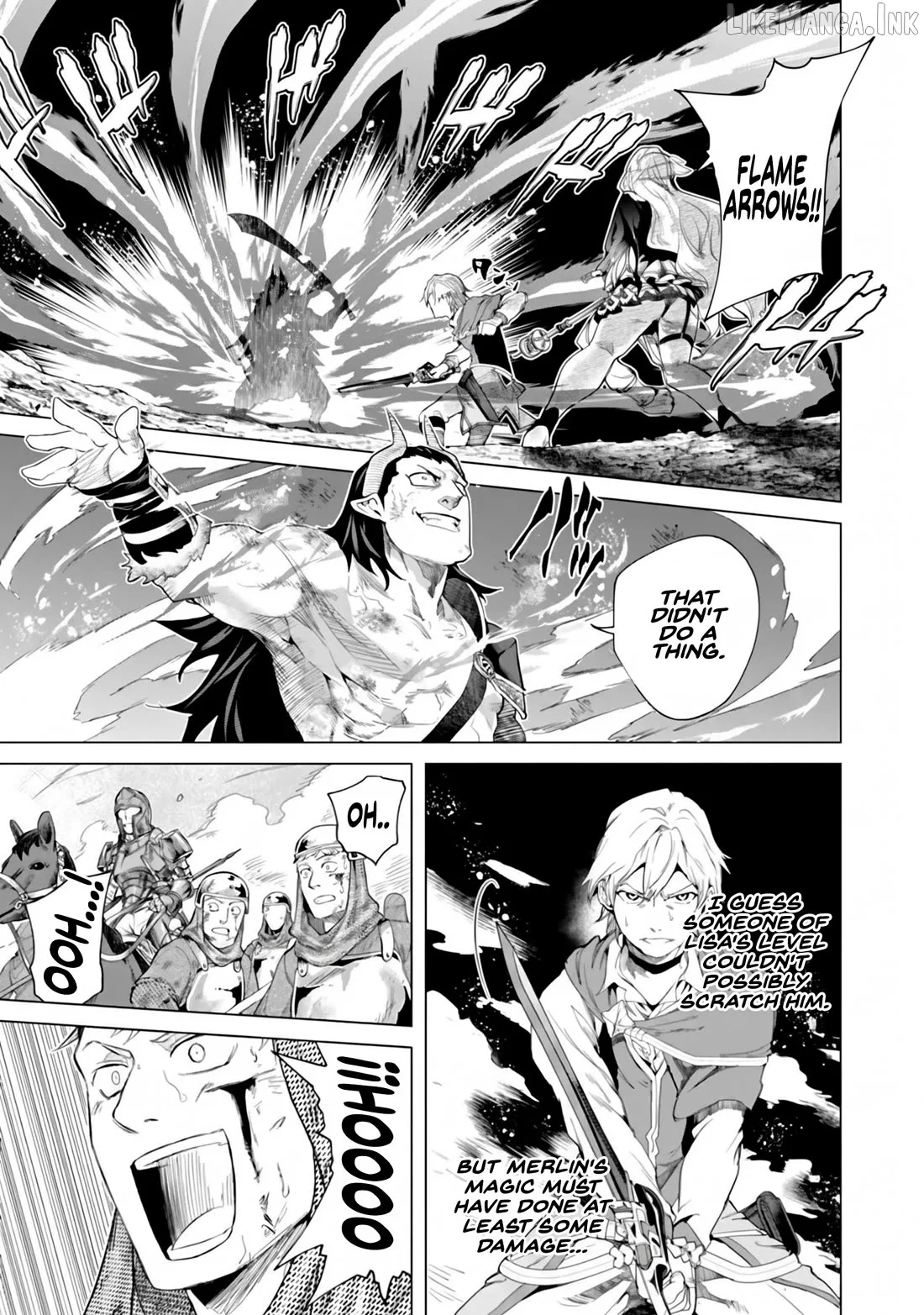 a warrior exiled by the hero and his lover Chapter 46 page 20