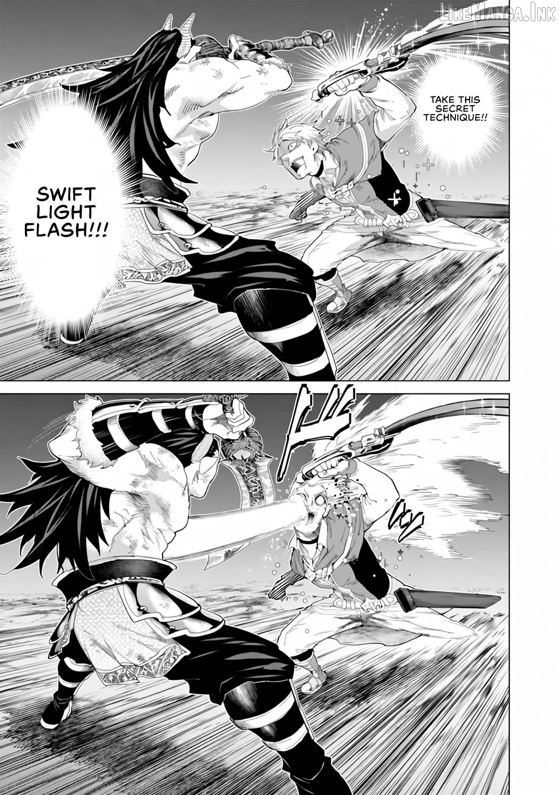 a warrior exiled by the hero and his lover Chapter 46 page 26