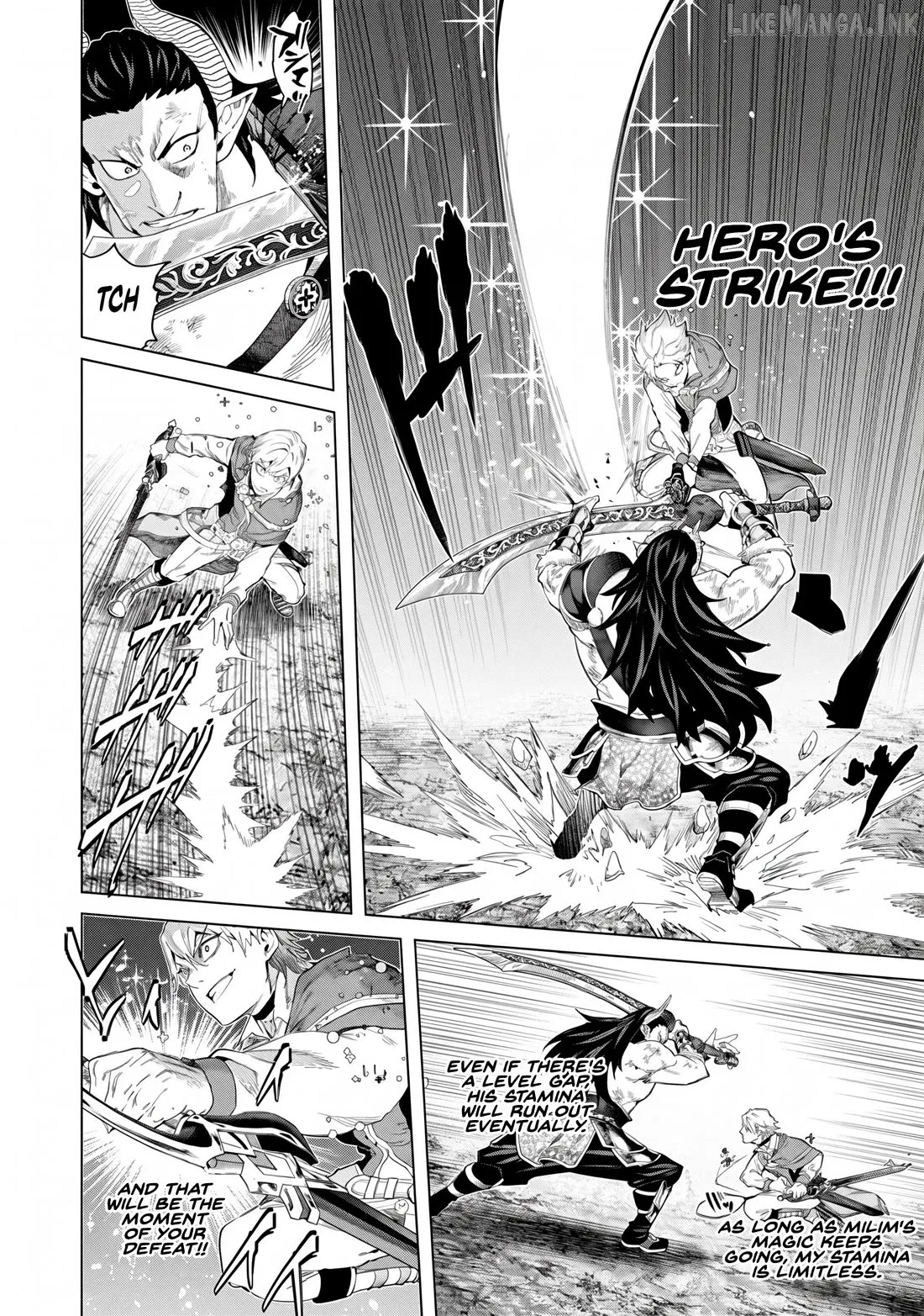 a warrior exiled by the hero and his lover Chapter 46 page 25