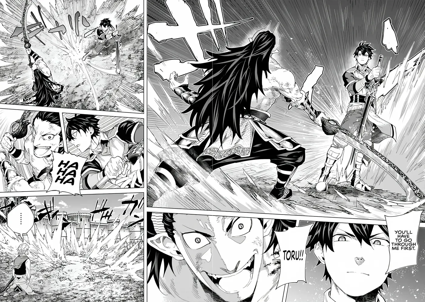 a warrior exiled by the hero and his lover Chapter 47 page 12