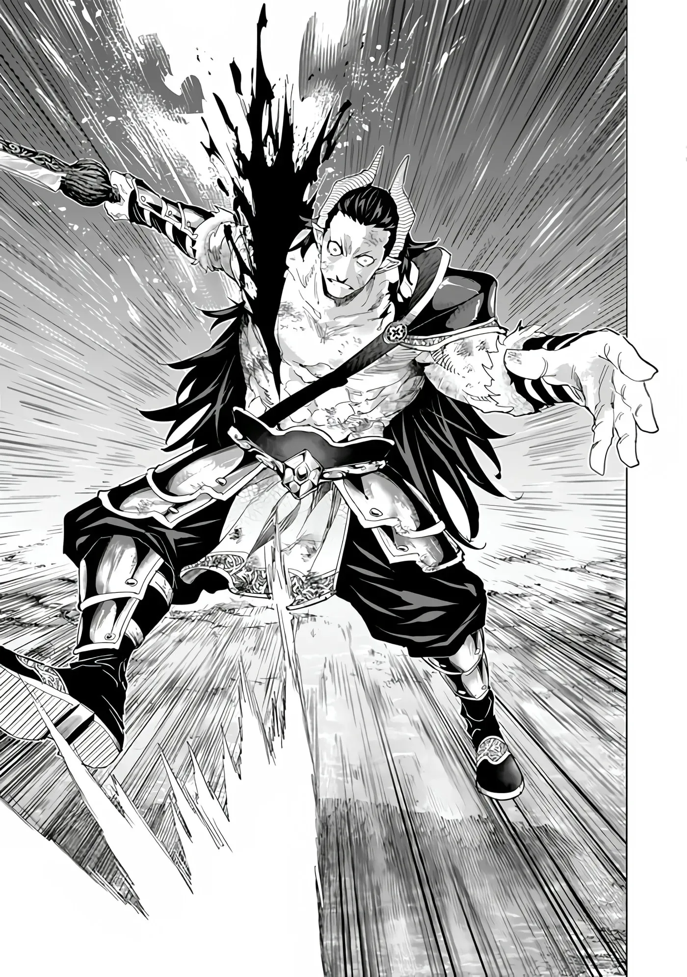 a warrior exiled by the hero and his lover Chapter 47 page 16