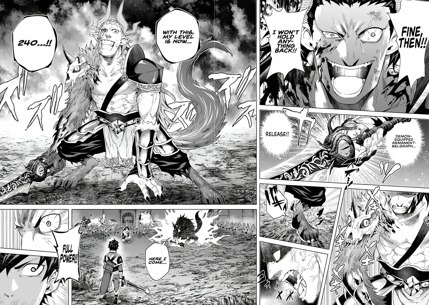 a warrior exiled by the hero and his lover Chapter 47 page 19