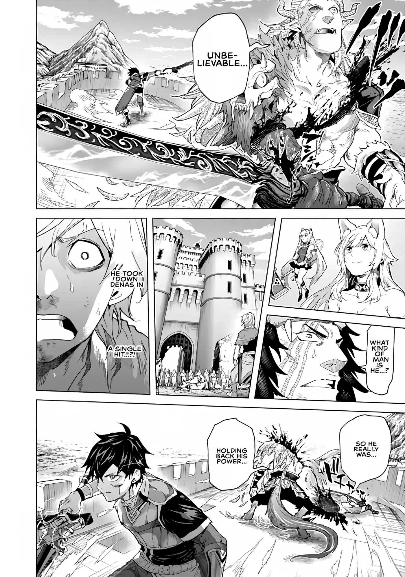 a warrior exiled by the hero and his lover Chapter 47 page 23