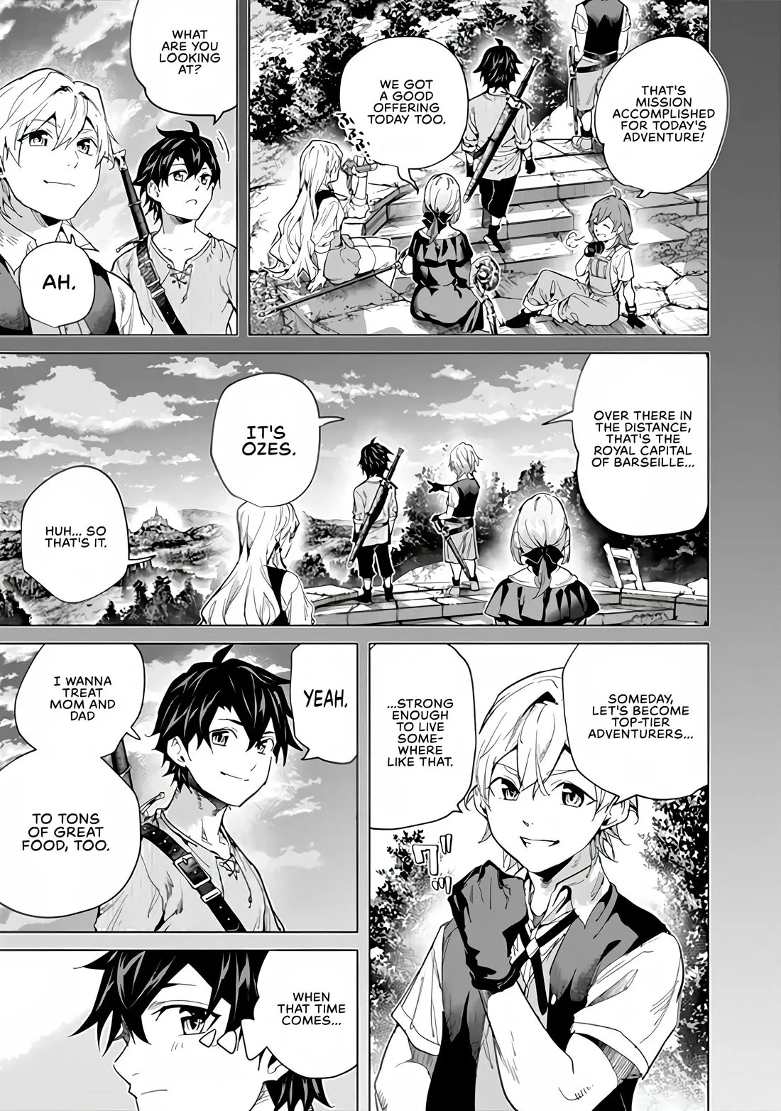 a warrior exiled by the hero and his lover Chapter 48 page 3