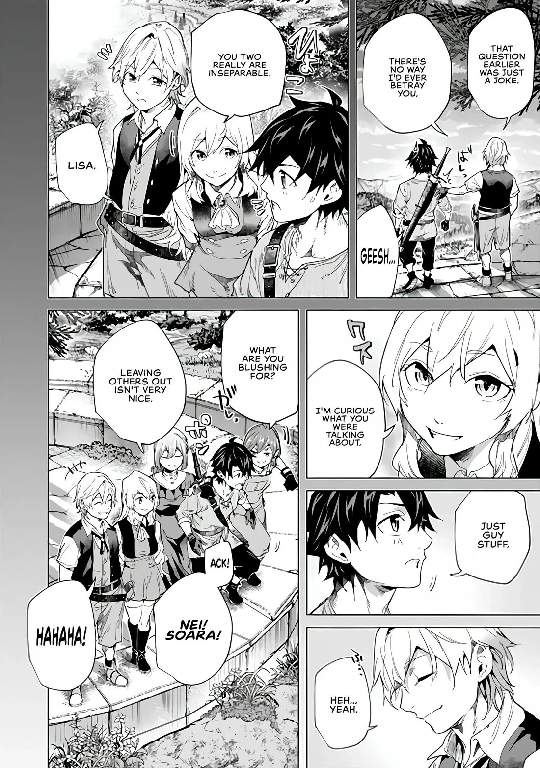 a warrior exiled by the hero and his lover Chapter 48 page 6