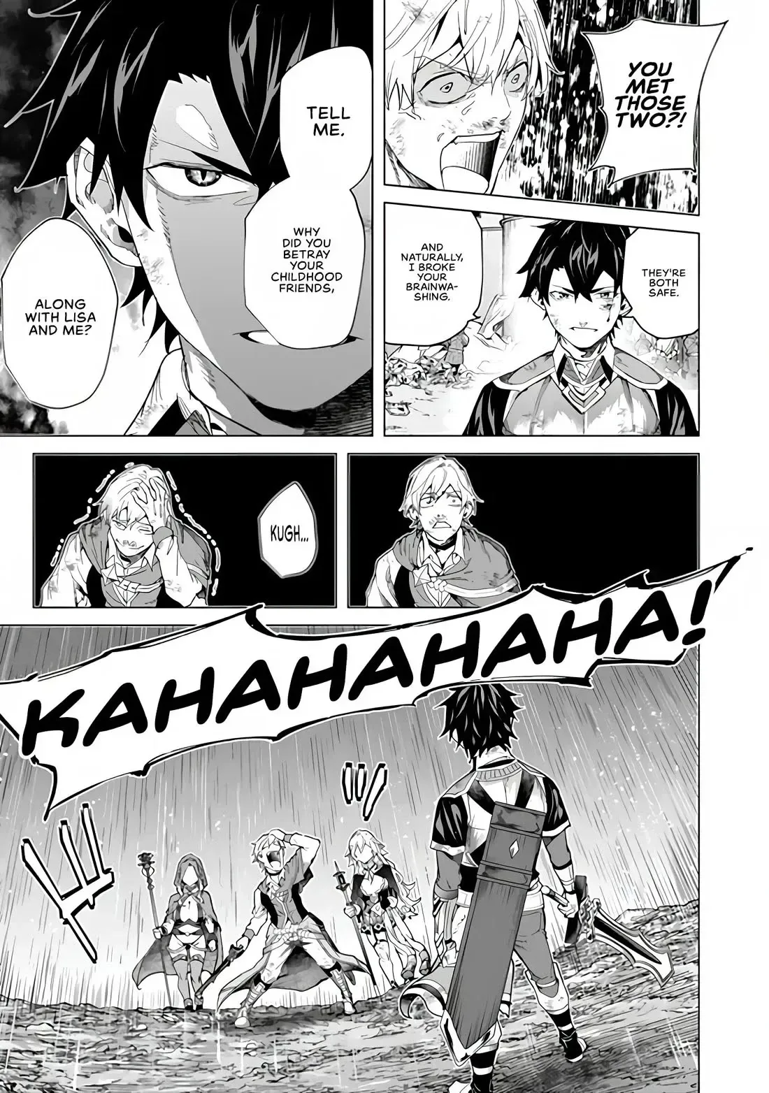 a warrior exiled by the hero and his lover Chapter 48 page 10