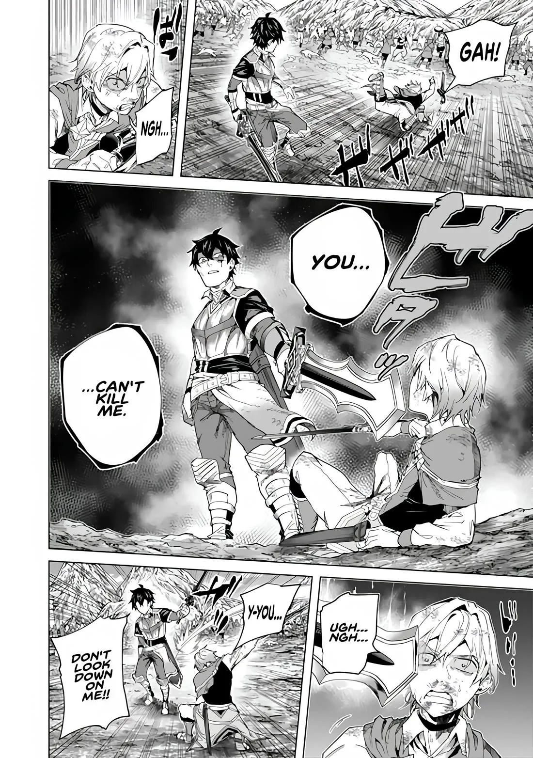 a warrior exiled by the hero and his lover Chapter 48 page 15