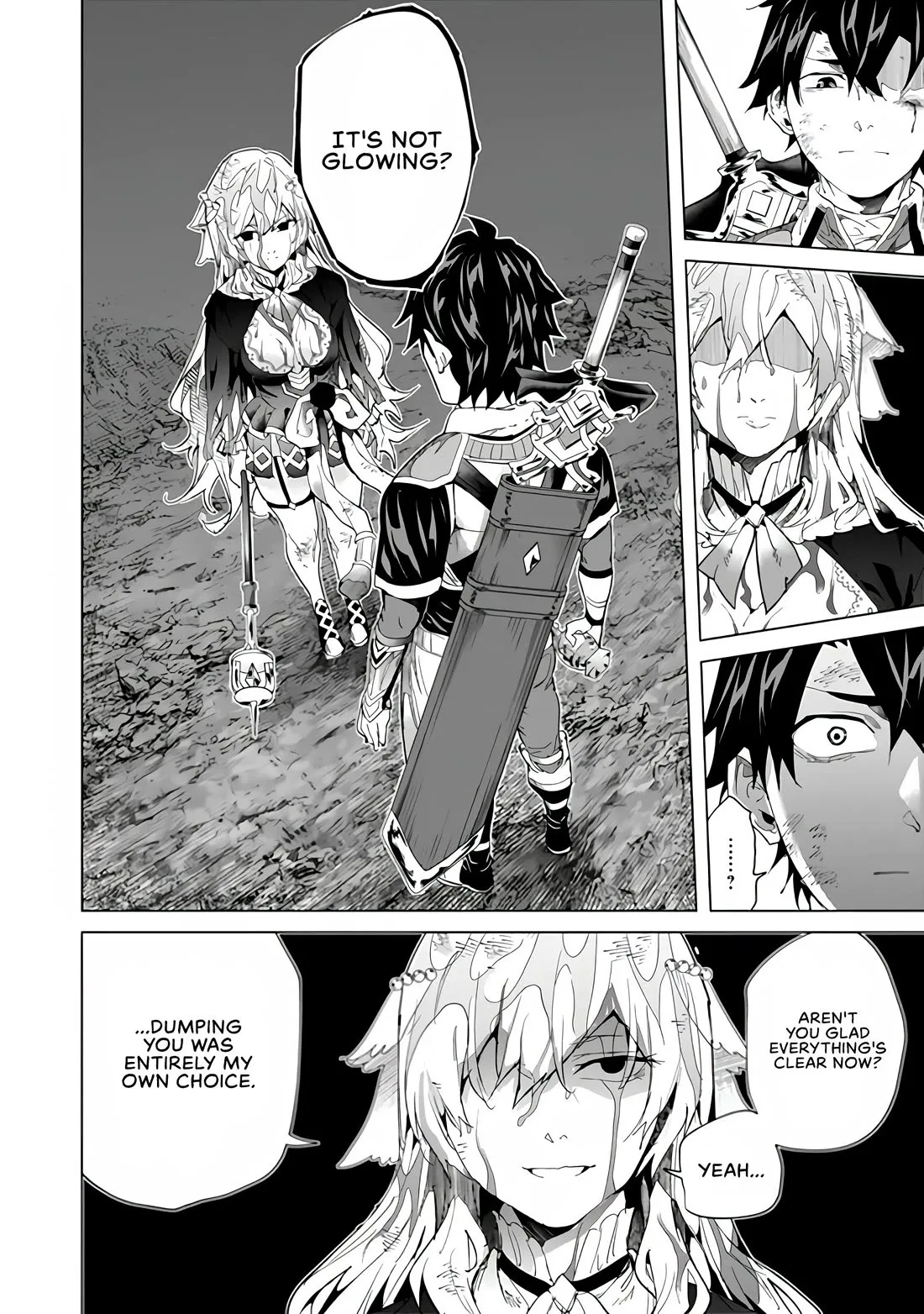 a warrior exiled by the hero and his lover Chapter 48 page 21