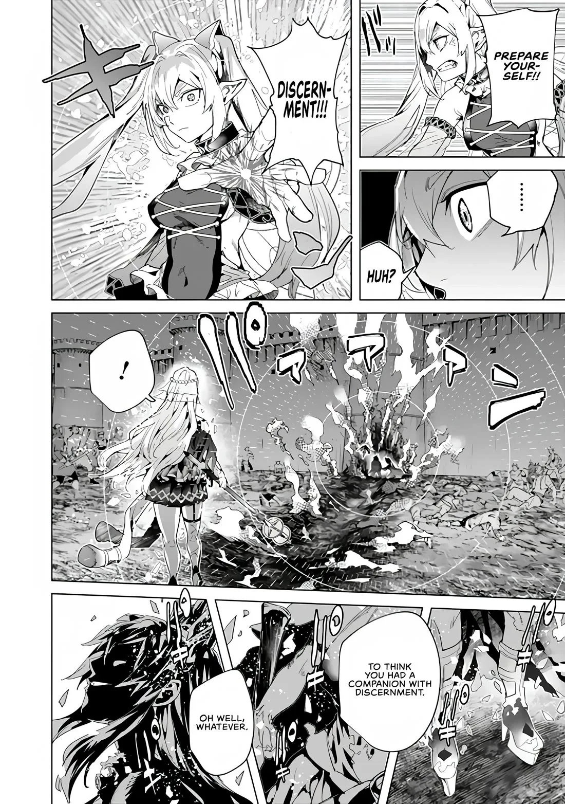a warrior exiled by the hero and his lover Chapter 48 page 25