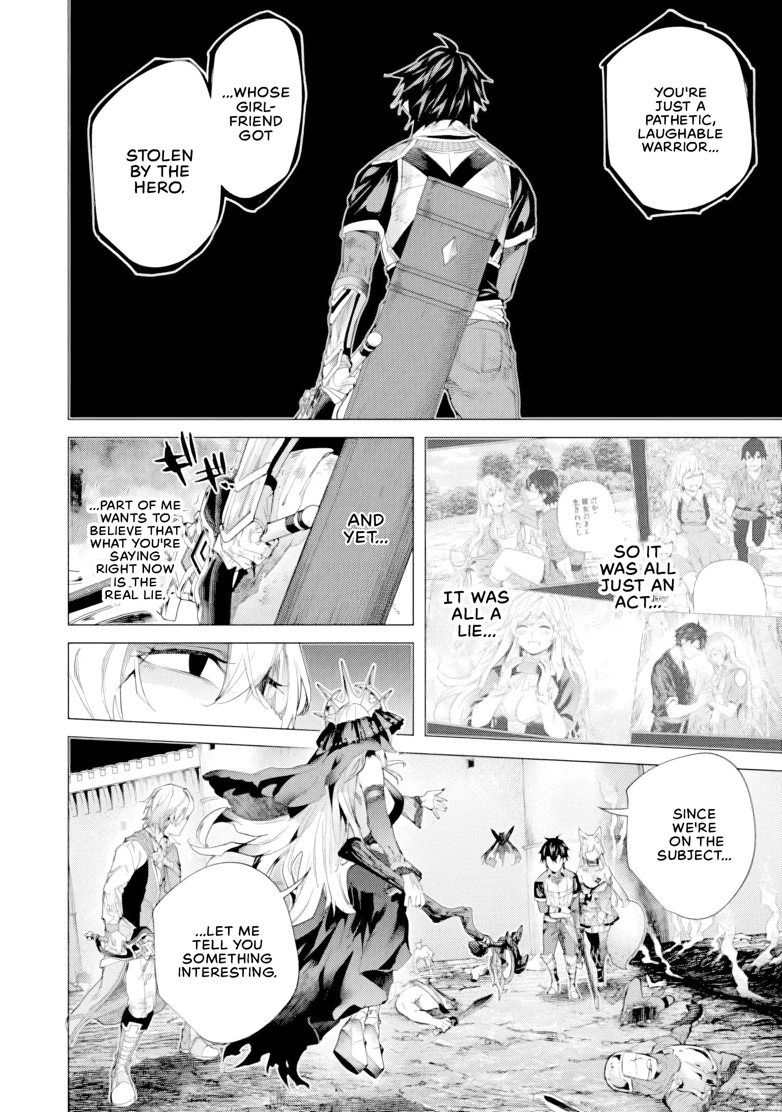 a warrior exiled by the hero and his lover Chapter 49 page 7