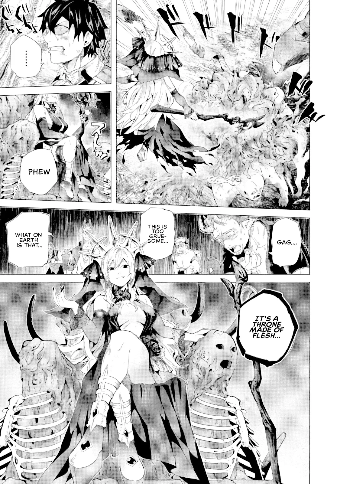 a warrior exiled by the hero and his lover Chapter 49 page 19