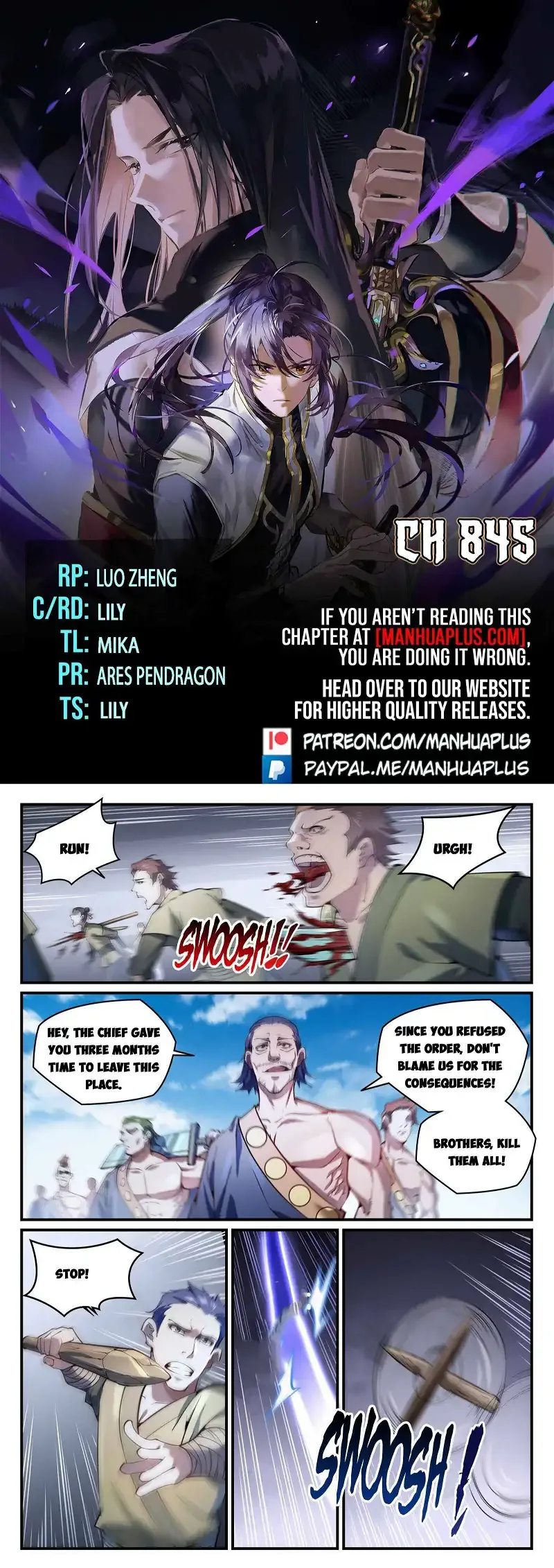 Apotheosis Chapter 845 page 1