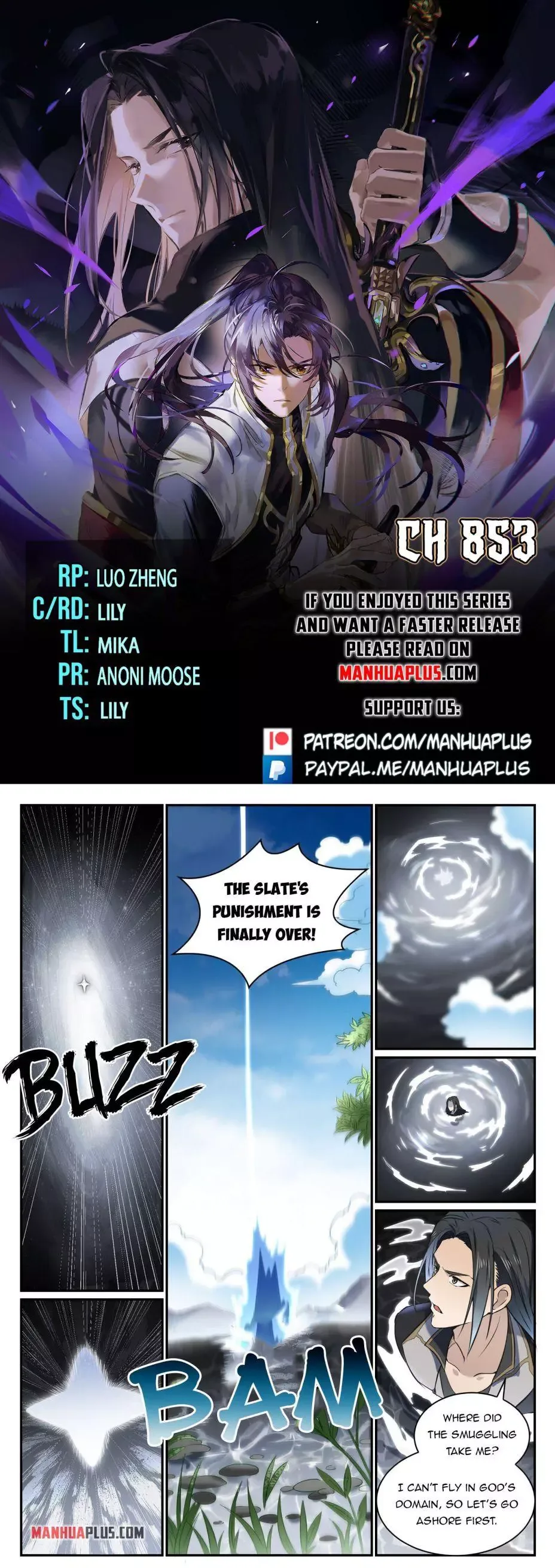 Apotheosis Chapter 853 page 1
