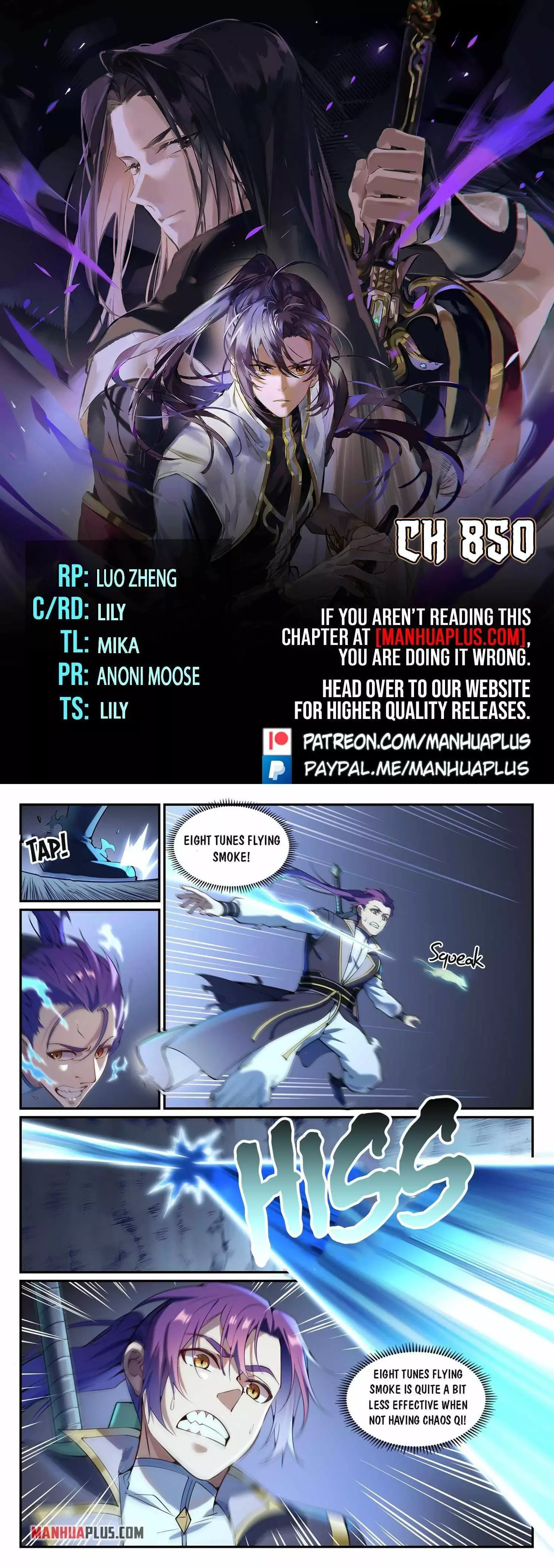 Apotheosis Chapter 850 page 1