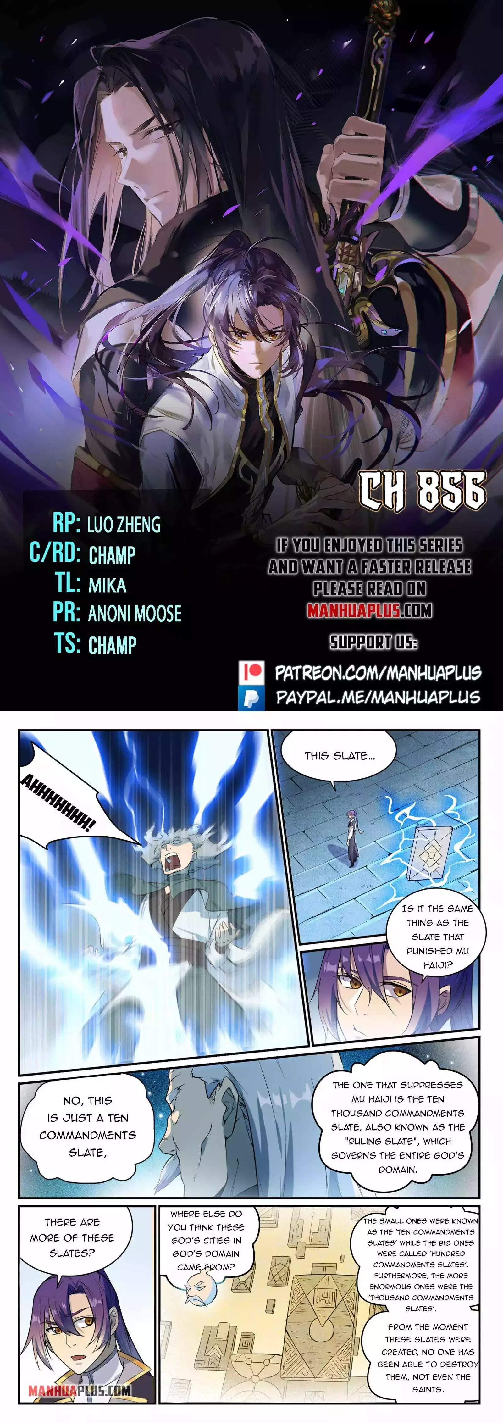Apotheosis Chapter 856 page 1
