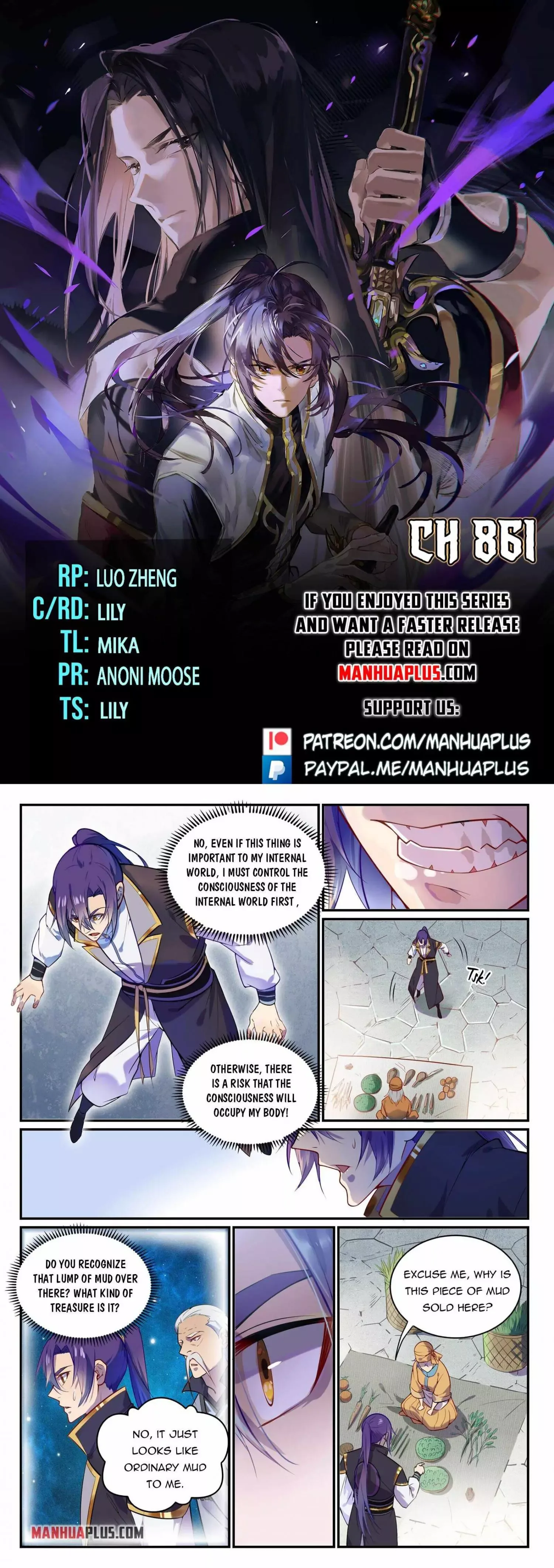 Apotheosis Chapter 861 page 1