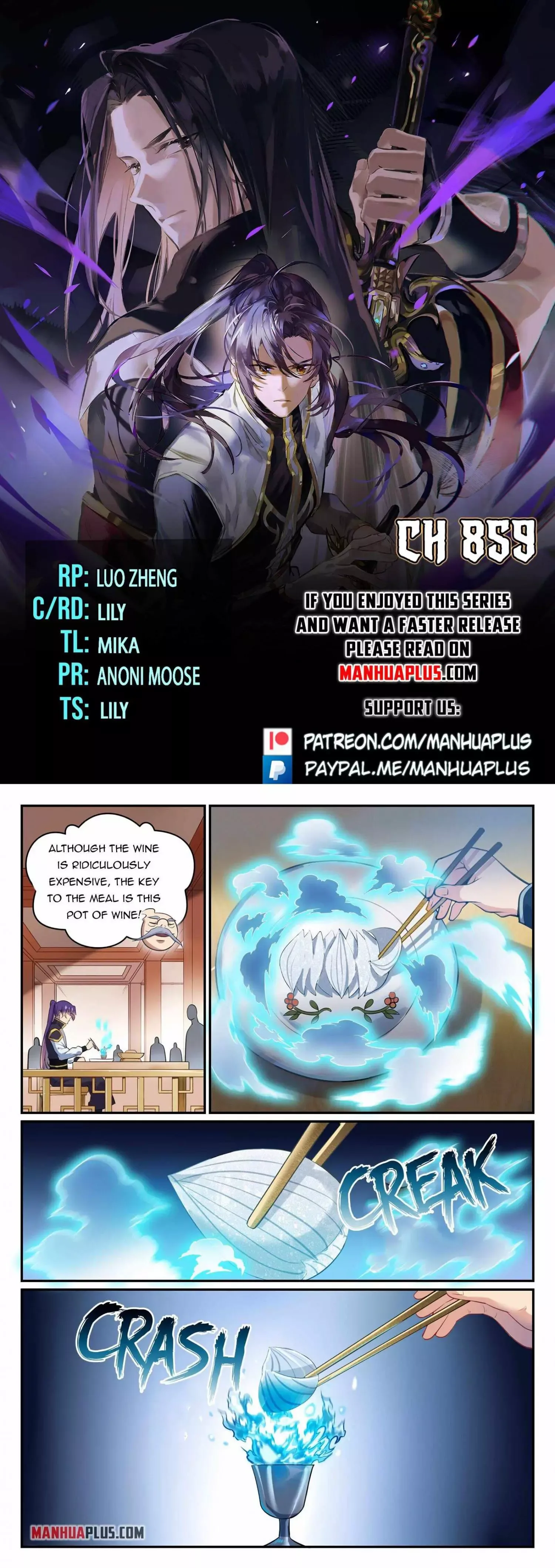 Apotheosis Chapter 859 page 1