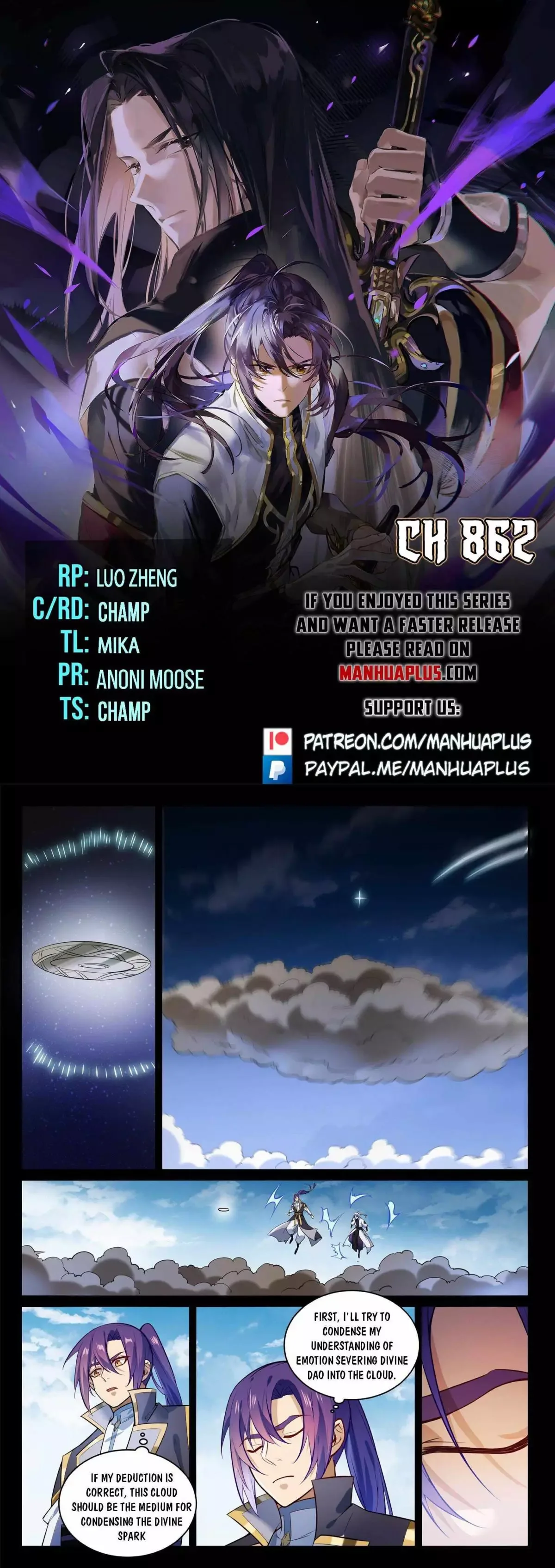 Apotheosis Chapter 862 page 1