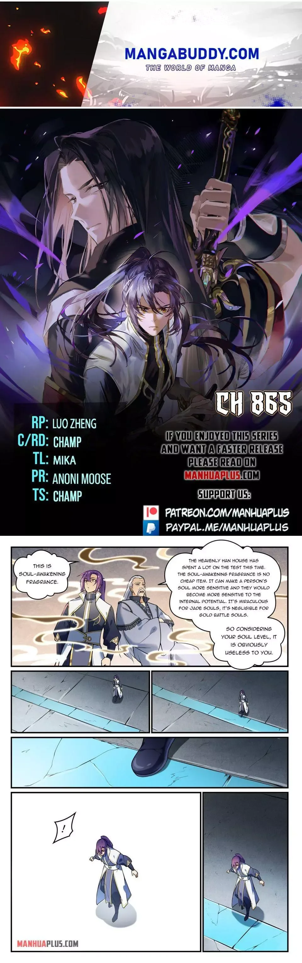 Apotheosis Chapter 865 page 1