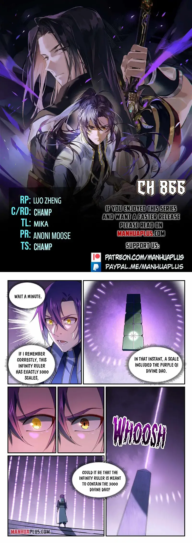 Apotheosis Chapter 866 page 1