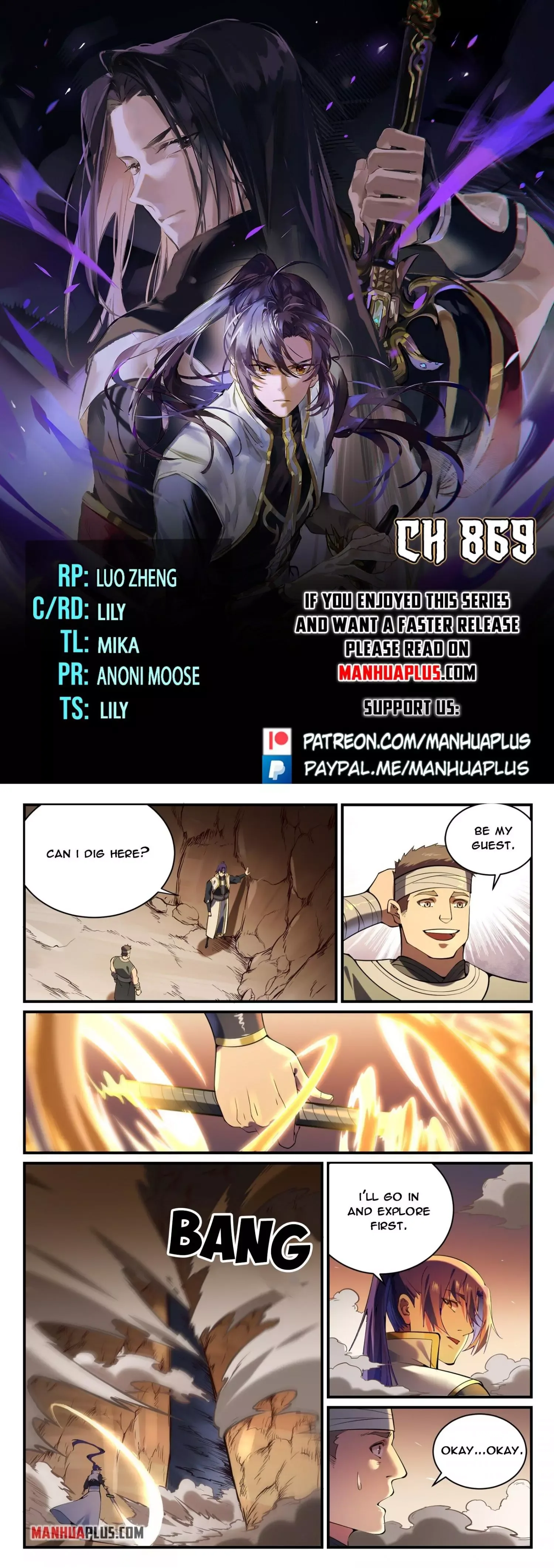 Apotheosis Chapter 869 page 1